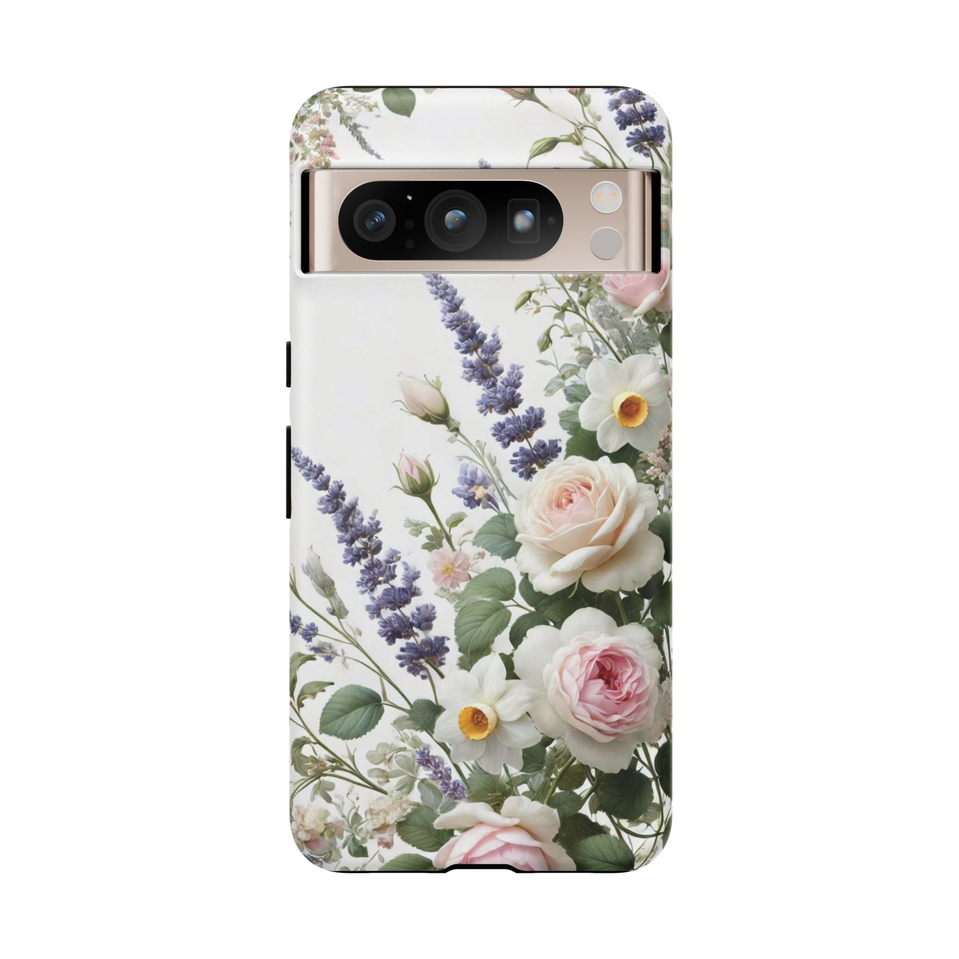 Boho Floral Fall Phone Case for iPhone 17,16  21 23 Samsung, and Pixel | Stylish Protective Cover Gift for Her Perfect for Floral Lover