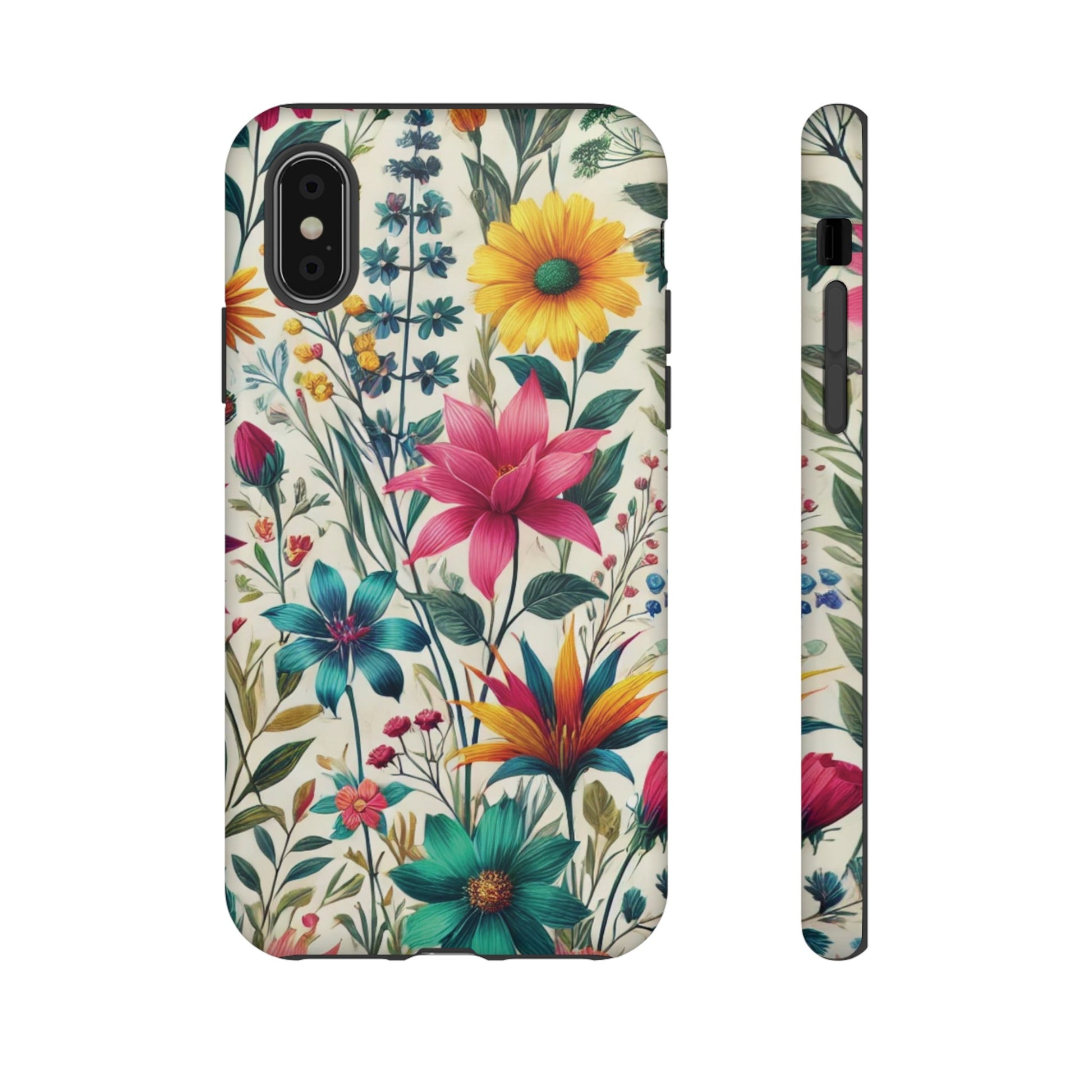Wildflowers Boho Chic Design Phone Case - Stylish, Protective Cover for All Models Gift for Mom Accessory Gift for Her