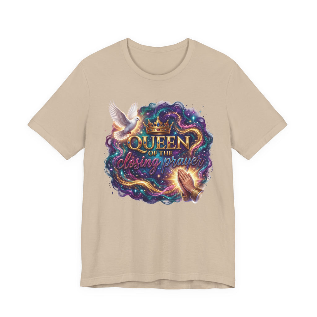 T-shirt chrétien « Reine de la prière finale » | T-shirt d'église amusant pour femme | T-shirt graphique sur le thème de la foi