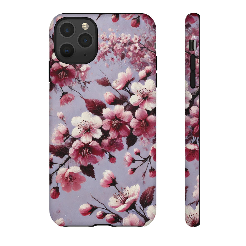 Lavender Floral Phone Case | Fall-Inspired Protective Cover for iPhone, Samsung & Pixel – Perfect Gift for Her