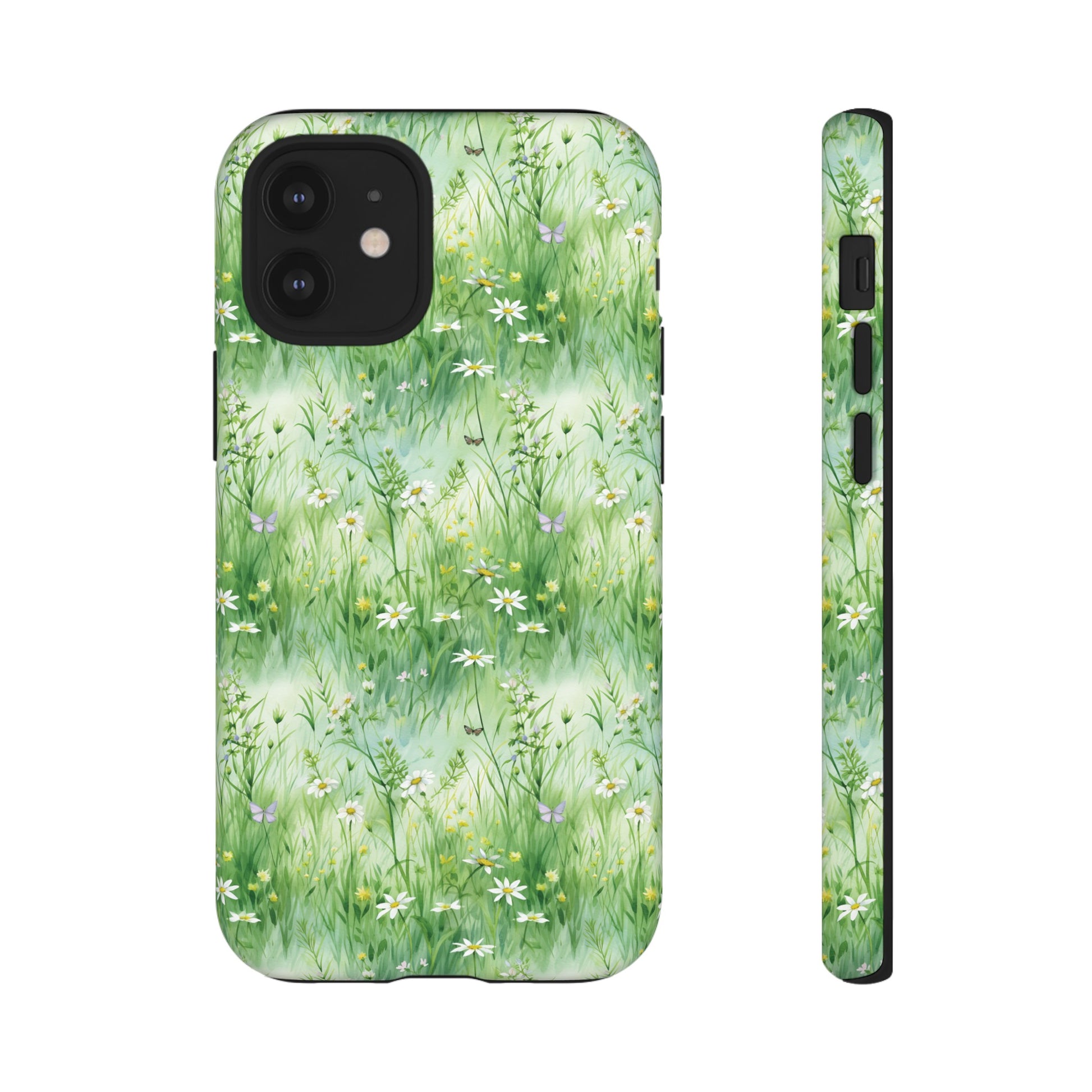 Beautiful Watercolor Grassing Daisy Boho Chic Design Phone Case Protective Cover for All Models Gift for Mom Accessory Gift for Her