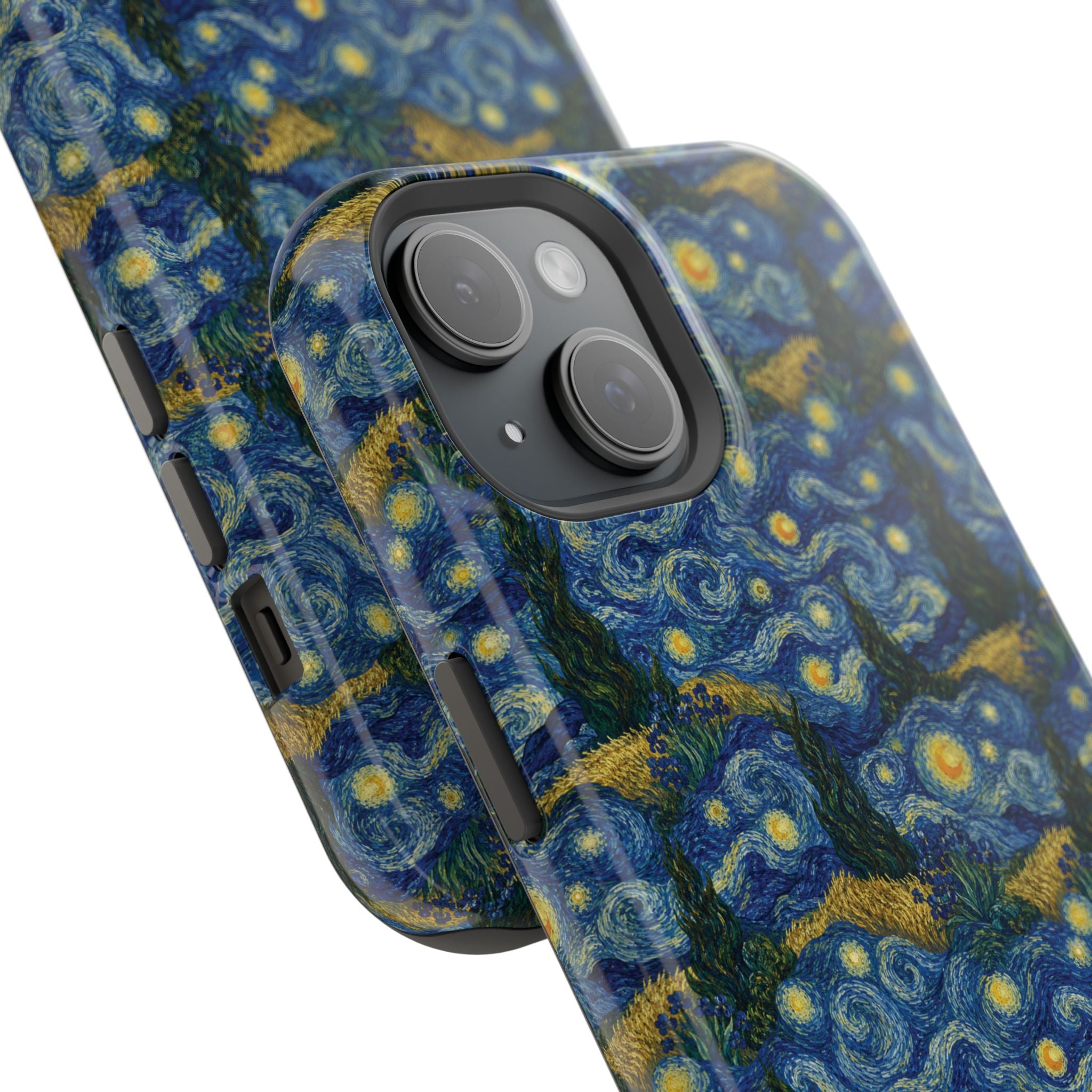 Van Gogh Illusion Magnetic Phone Case — Elegant Impact‑Resistant Art Lover Design