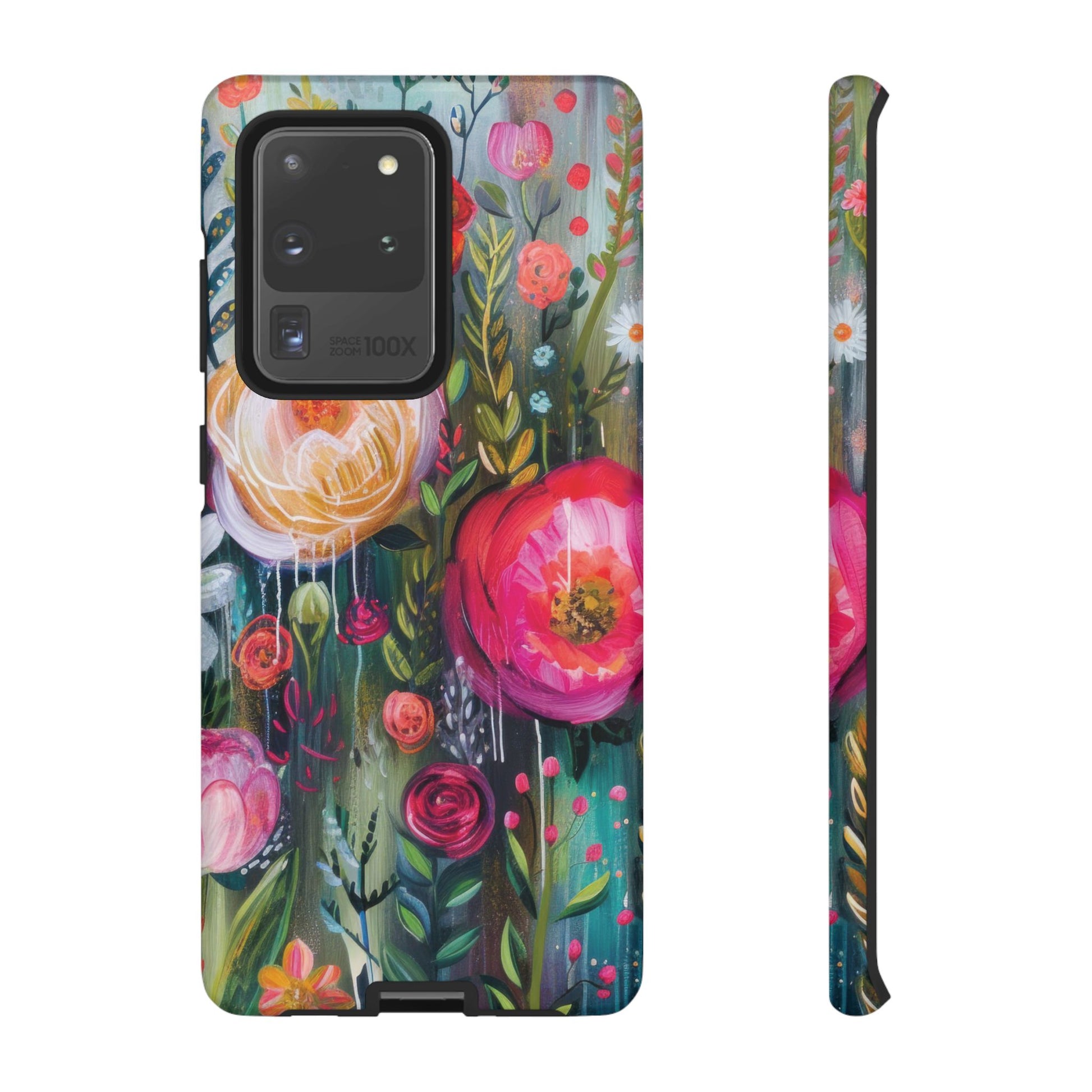 Watercolor Boho Floral Phone Case for iPhone 17 case Samsung, and Pixel | Stylish Protective Cover Gift for Her Perfect for Floral Lover