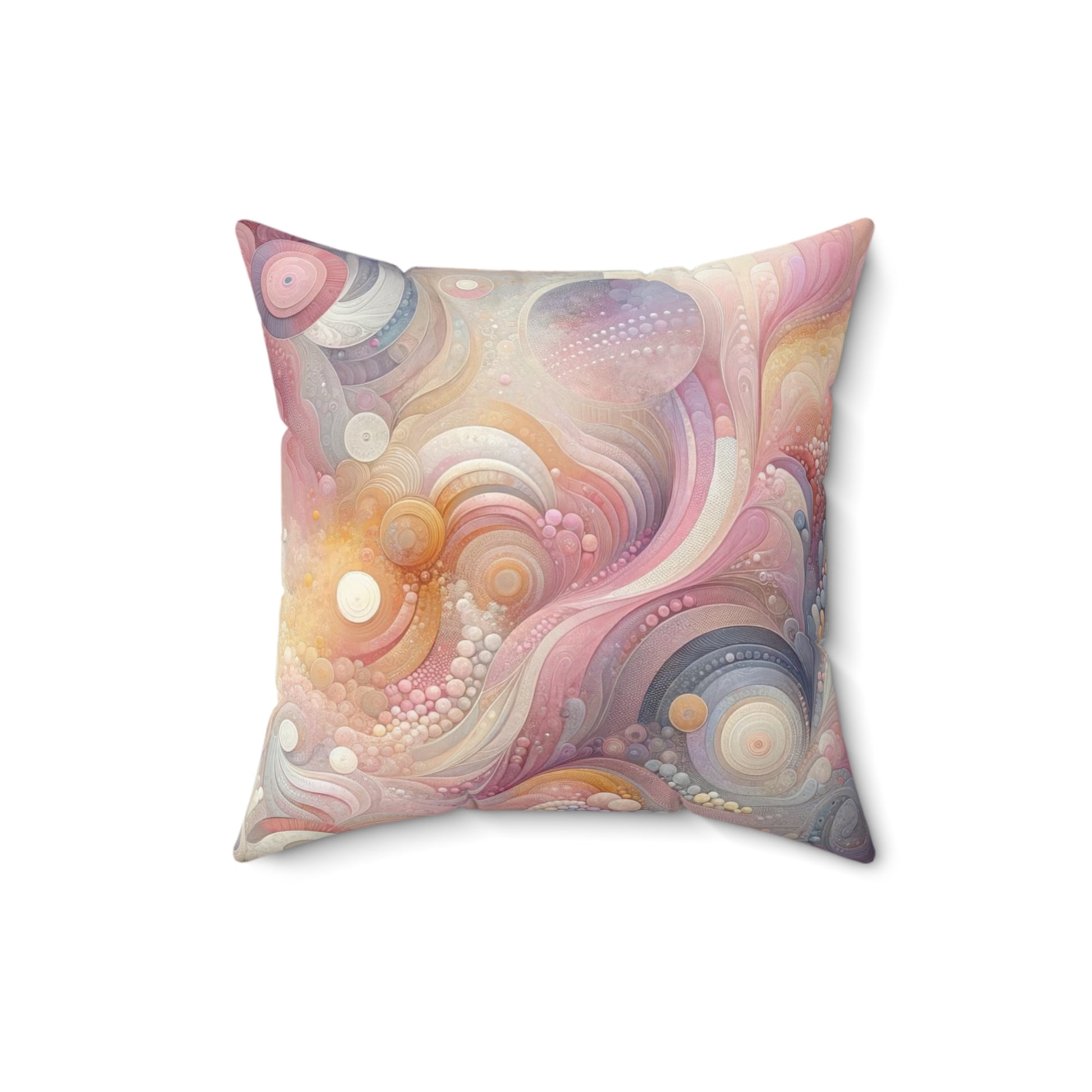 Pink Abstract Nautical Decorative Pillow Home Accents Mother's Day Gift Luxurious Home Living Room Comfort for Bedroom or Housewarming Gift New House, Bridal Shower Gift.