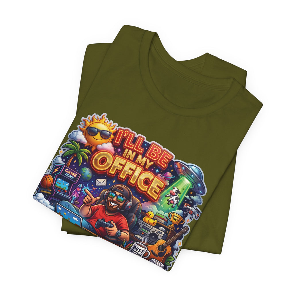I'll Be Back in the Office T-Shirt — Funny Return-to-Work Tee Perfect for Husband or DAD