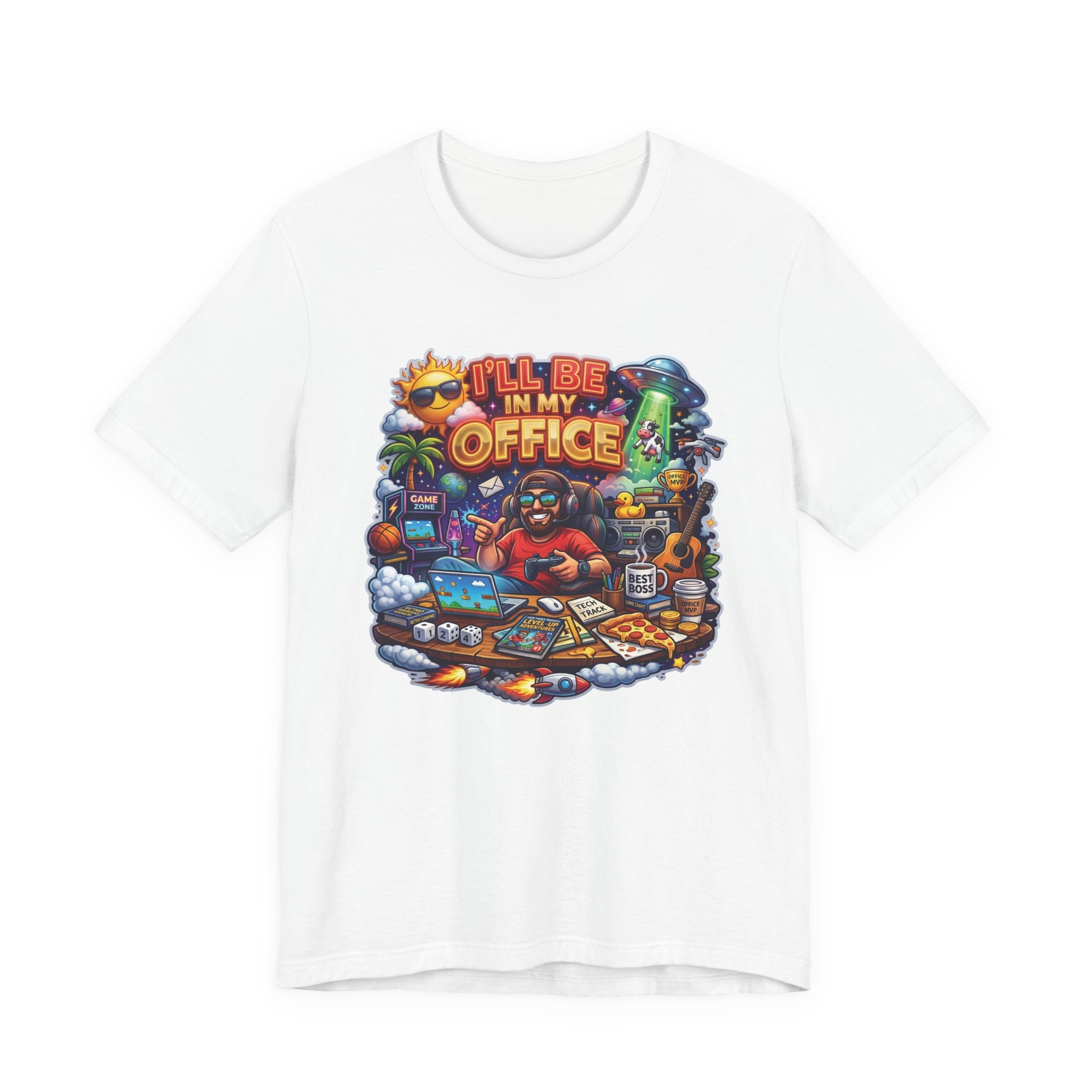 T-shirt « Je serai de retour au bureau » — T-shirt amusant pour le retour au travail, parfait pour votre mari ou votre père