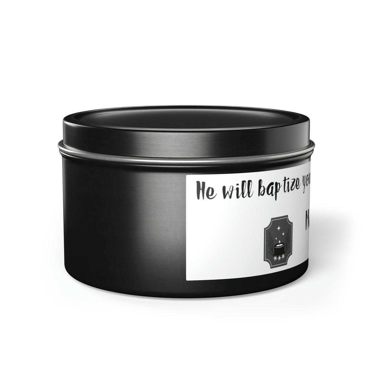 New House Sacred Light Divine Verse Tin Candles Embrace Peace with 4oz/8oz Coconut Soy Wax, Hand-Poured in USA. Lead-Free Wick, 20-40hr Burn. Evergreen, Vanilla, More Spiritual Ambiance Awaits Pure Harmony Grace..