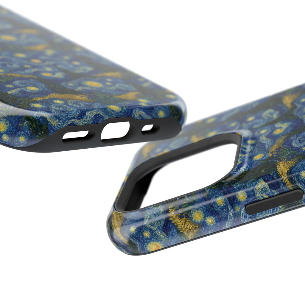 Van Gogh Illusion Magnetic Phone Case — Elegant Impact‑Resistant Art Lover Design