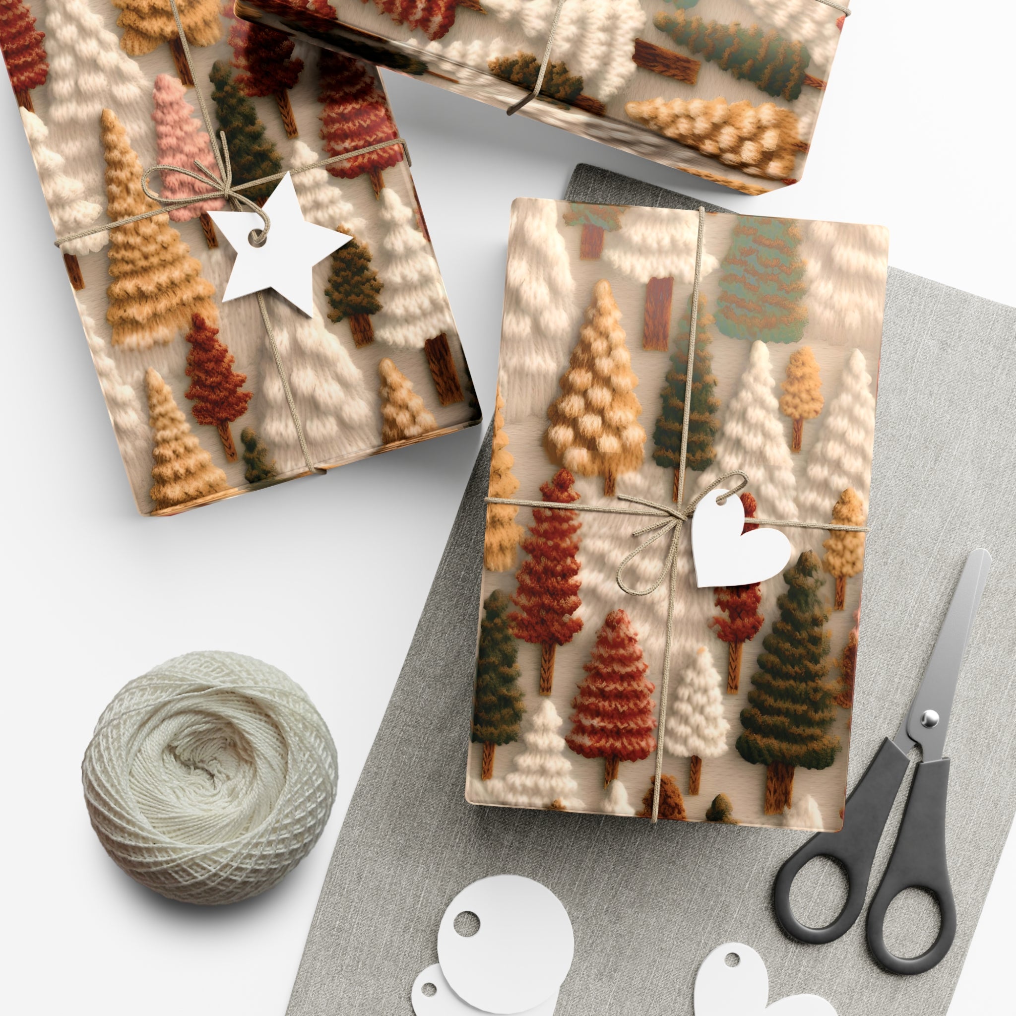 Magical 3D Illusion Christmas Wrapping Paper Elevate Your Gifts with Stunning Visual Effects | Perfect for Holiday Presents | MrsbyValle's Exclusive  Gift for Her - MRSBYVALLE