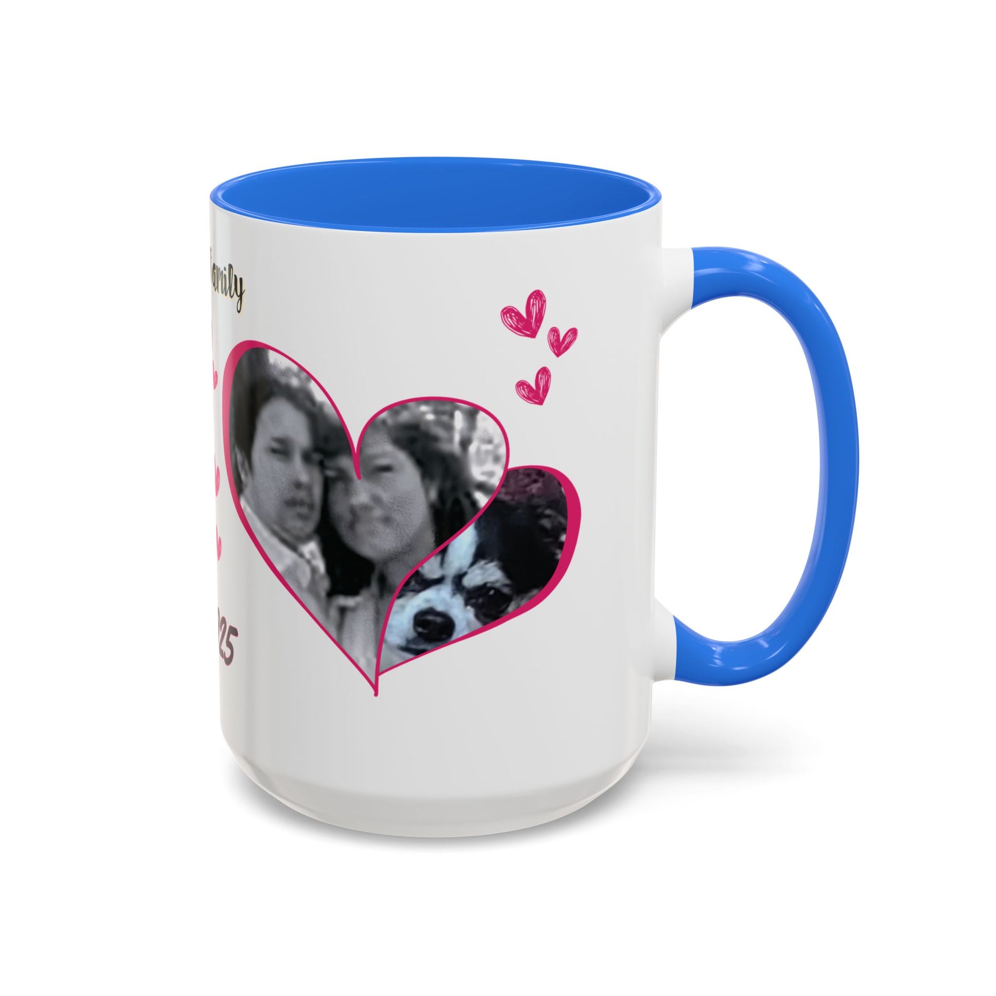 Personalized Photo Collage Coffee Mug, Custom Image Gift for Mom, Mother's Day Present, Colorful 15oz Cup, Birthday Mug, Custom Picture Mug Perfect Giift