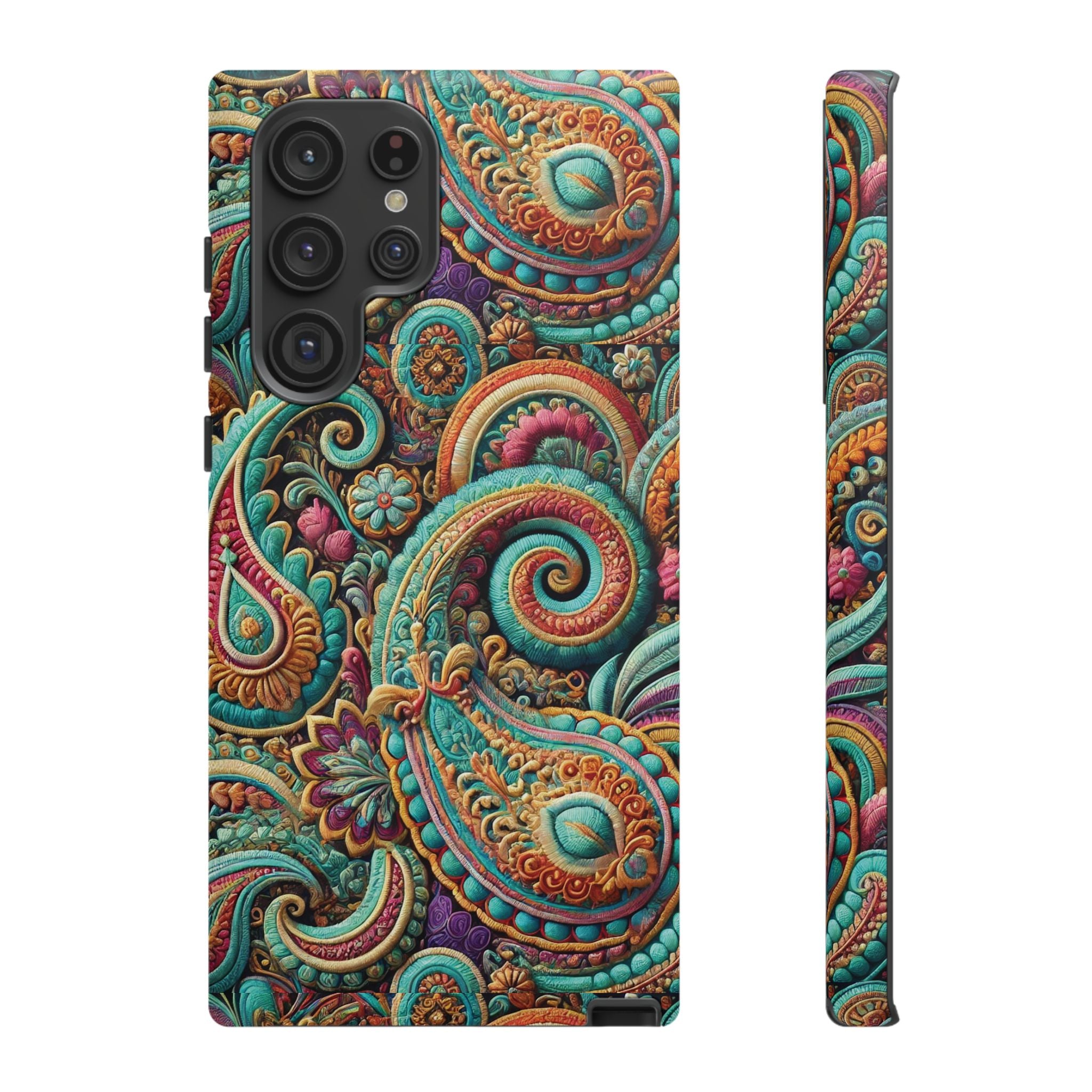 Best Paisley Phone Case Tough, Faithful Phone Cases & Religious iPhone Accessories: Protect Your Device & Show Perfect Gift for Her