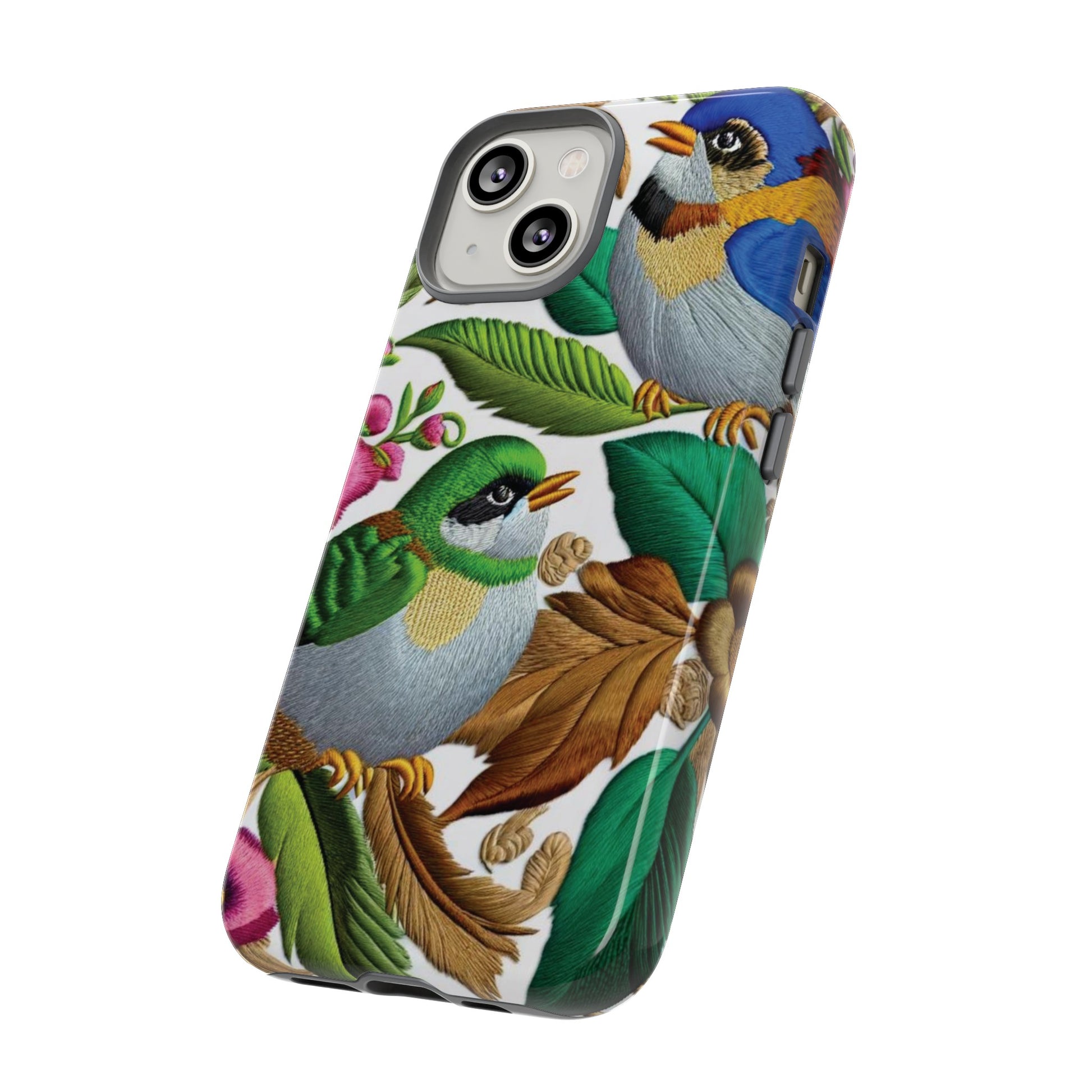 Beautiful Birds Protective Phone Case Gift for Her Phone 15, Samsung iPhone Samsung Gift for Her Case iPhone 15, Samsung iPhone Samsung Accessory Gift for Her