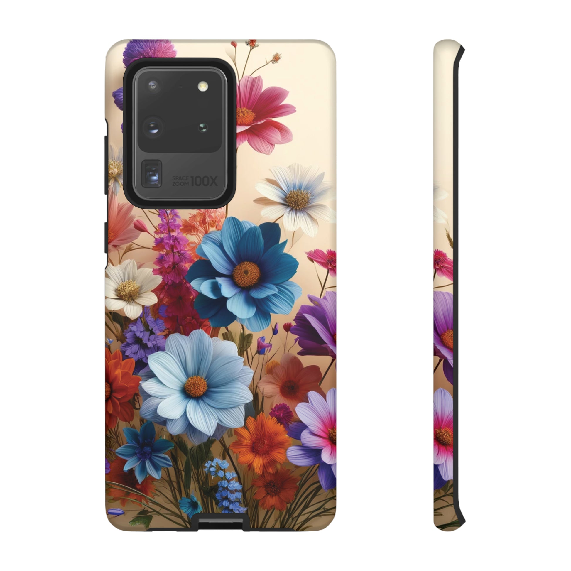 Best Phone Case Floral 3D Illusion Luxury Tough Case Floral Elegant Durable Stylish for Modern Devices iPhone 15, Samsung iPhone Samsung Accessory Gift for Her.