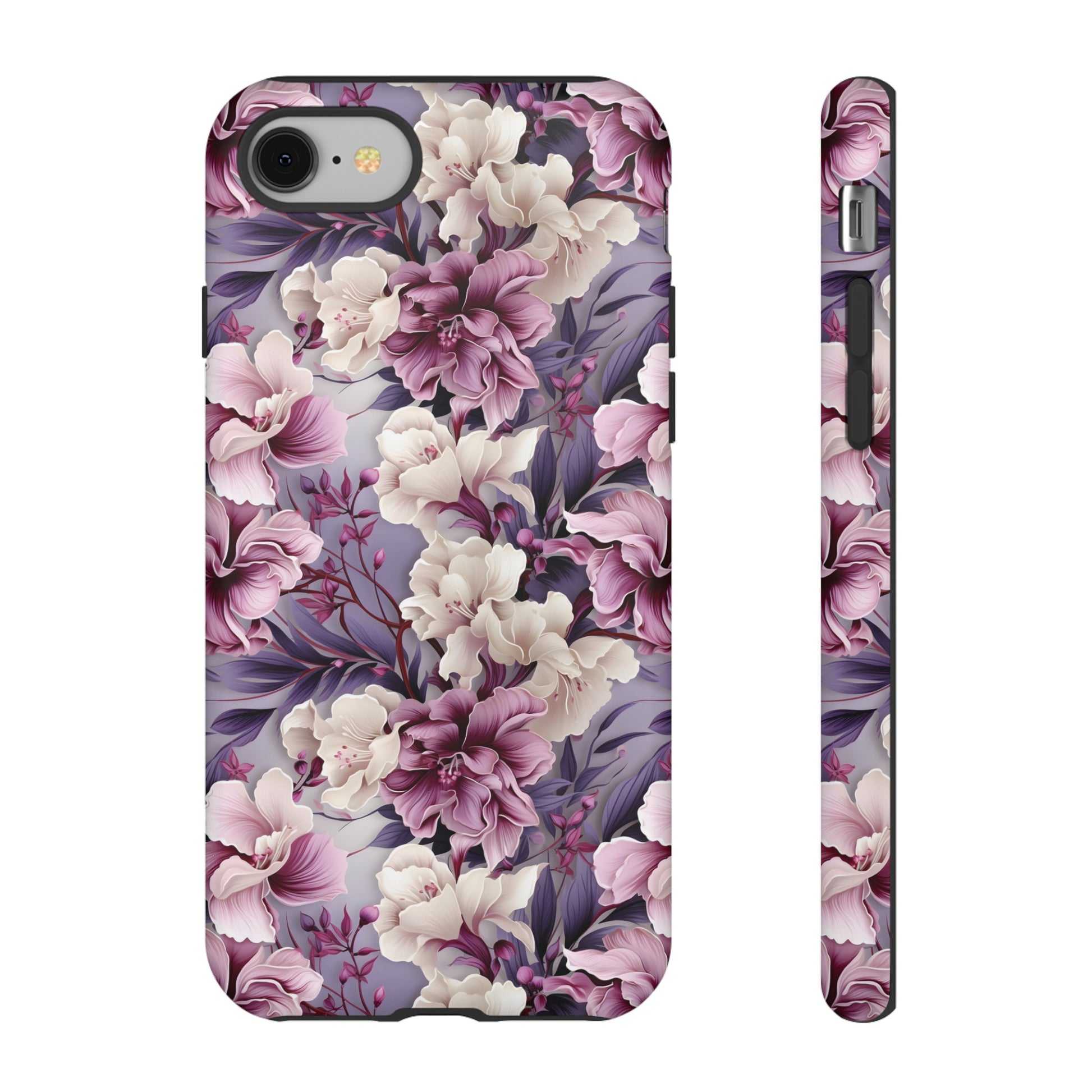 Lavender Flowers Protective Phone Case Gift for Her Phone 15, Samsung iPhone Samsung Gift for Her Case iPhone 15, Samsung