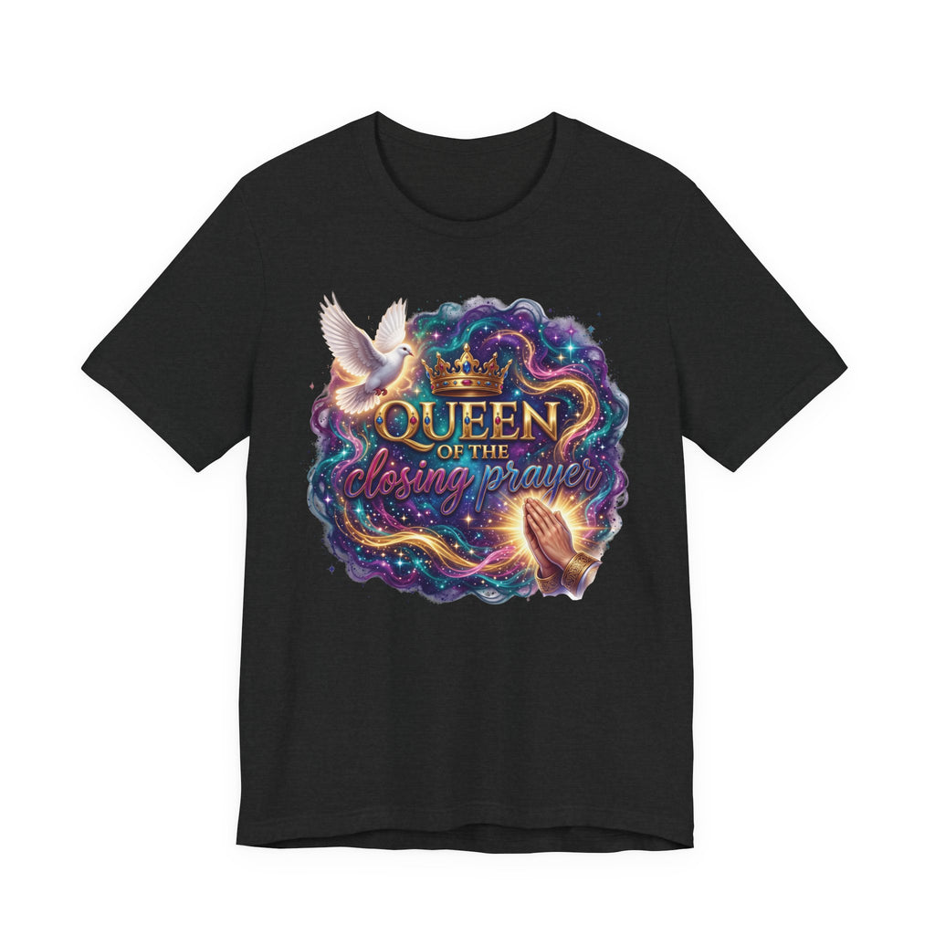 T-shirt chrétien « Reine de la prière finale » | T-shirt d'église amusant pour femme | T-shirt graphique sur le thème de la foi