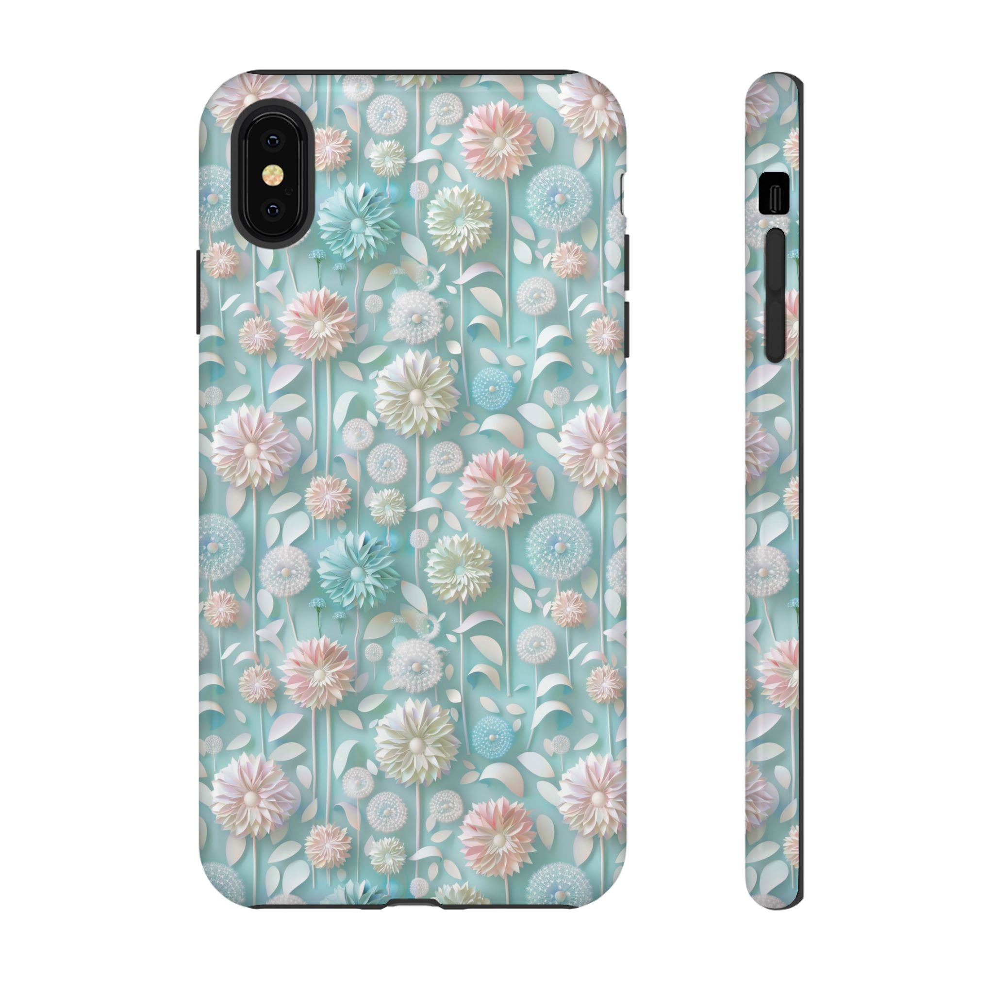 Pastel Floral Phone Case for iPhone & Samsung | Elegant and Slim Design with Shockproof Protection | Durable, Scratch-Resistant, and Lightweight | Stylish Accessory