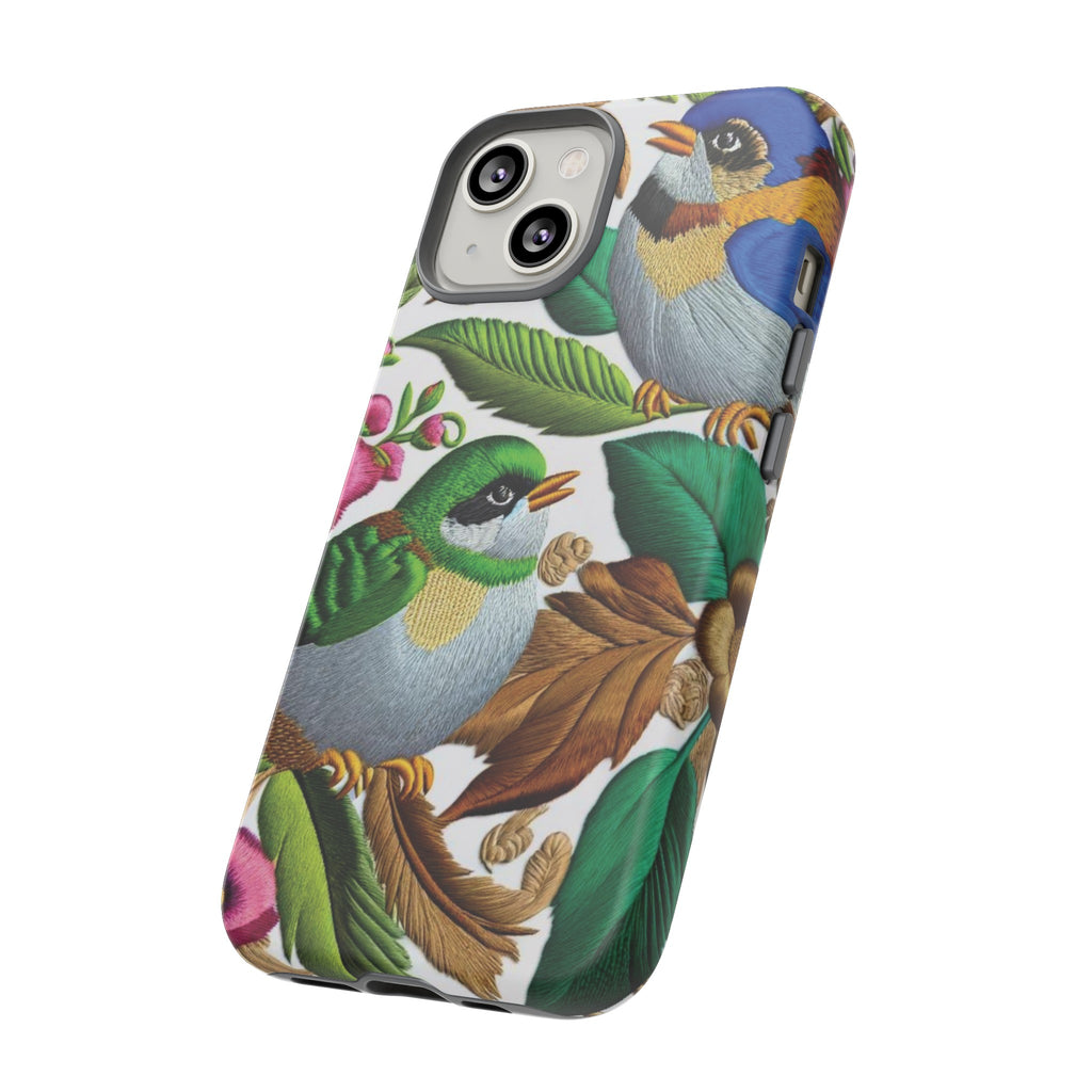 Beautiful Birds Protective Phone Case Gift for Her Phone 15, Samsung iPhone Samsung Gift for Her Case iPhone 15, Samsung iPhone Samsung Accessory Gift for Her