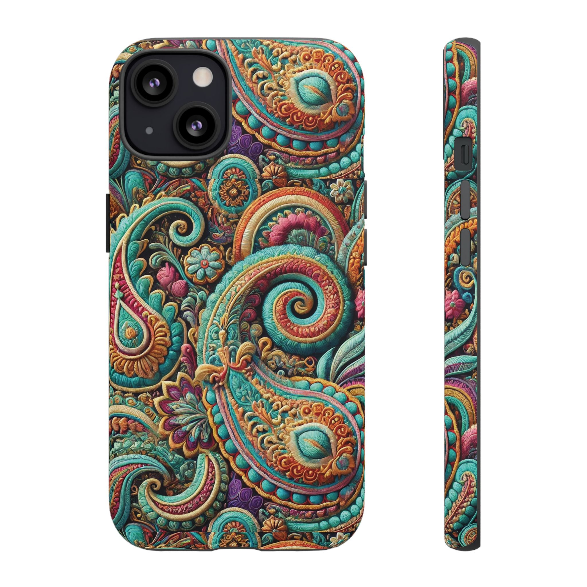 Best Paisley Phone Case Tough, Faithful Phone Cases & Religious iPhone Accessories: Protect Your Device & Show Perfect Gift for Her