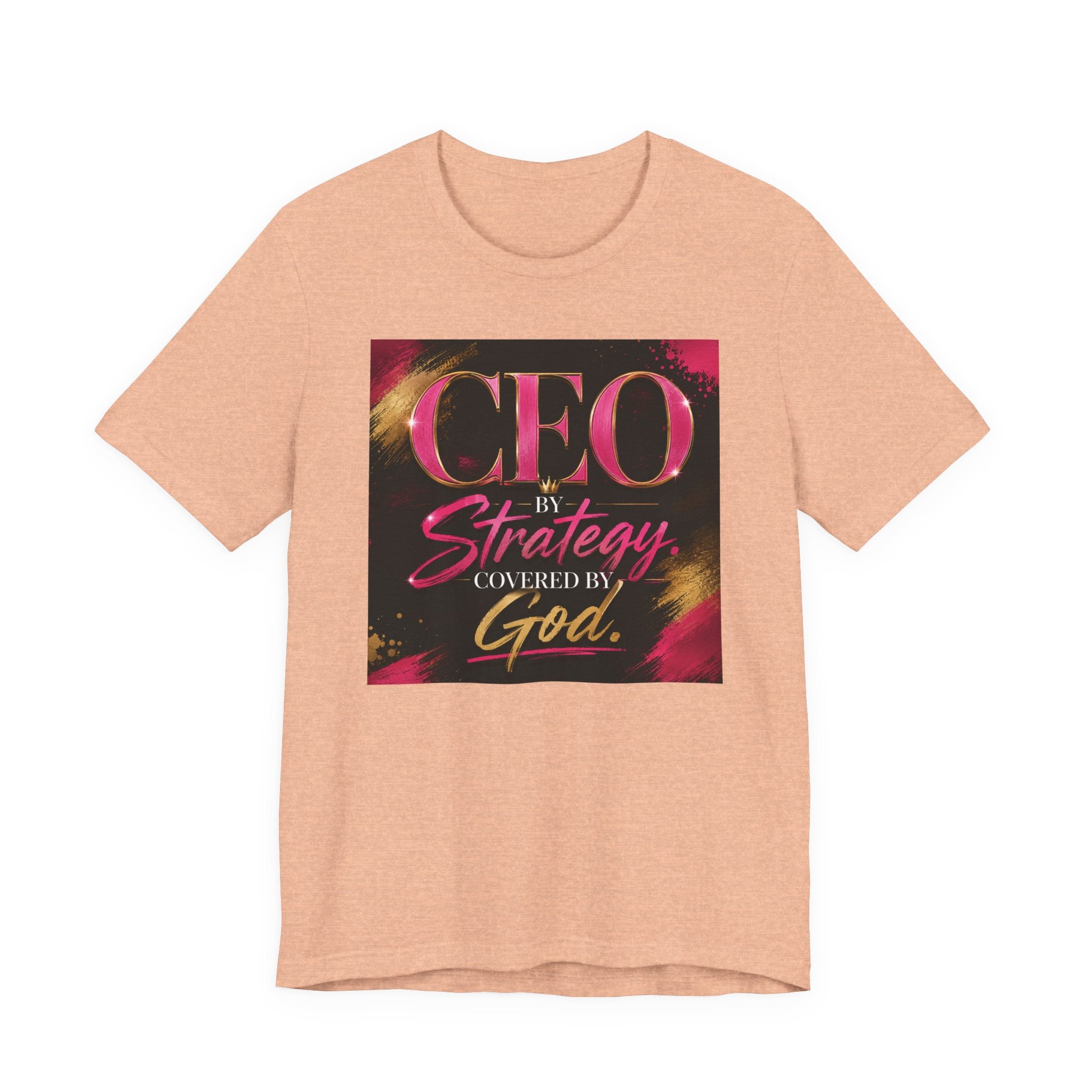 T-Shirt Femme CEO by Strategy by Covered by GOD Leader Entrepreneur