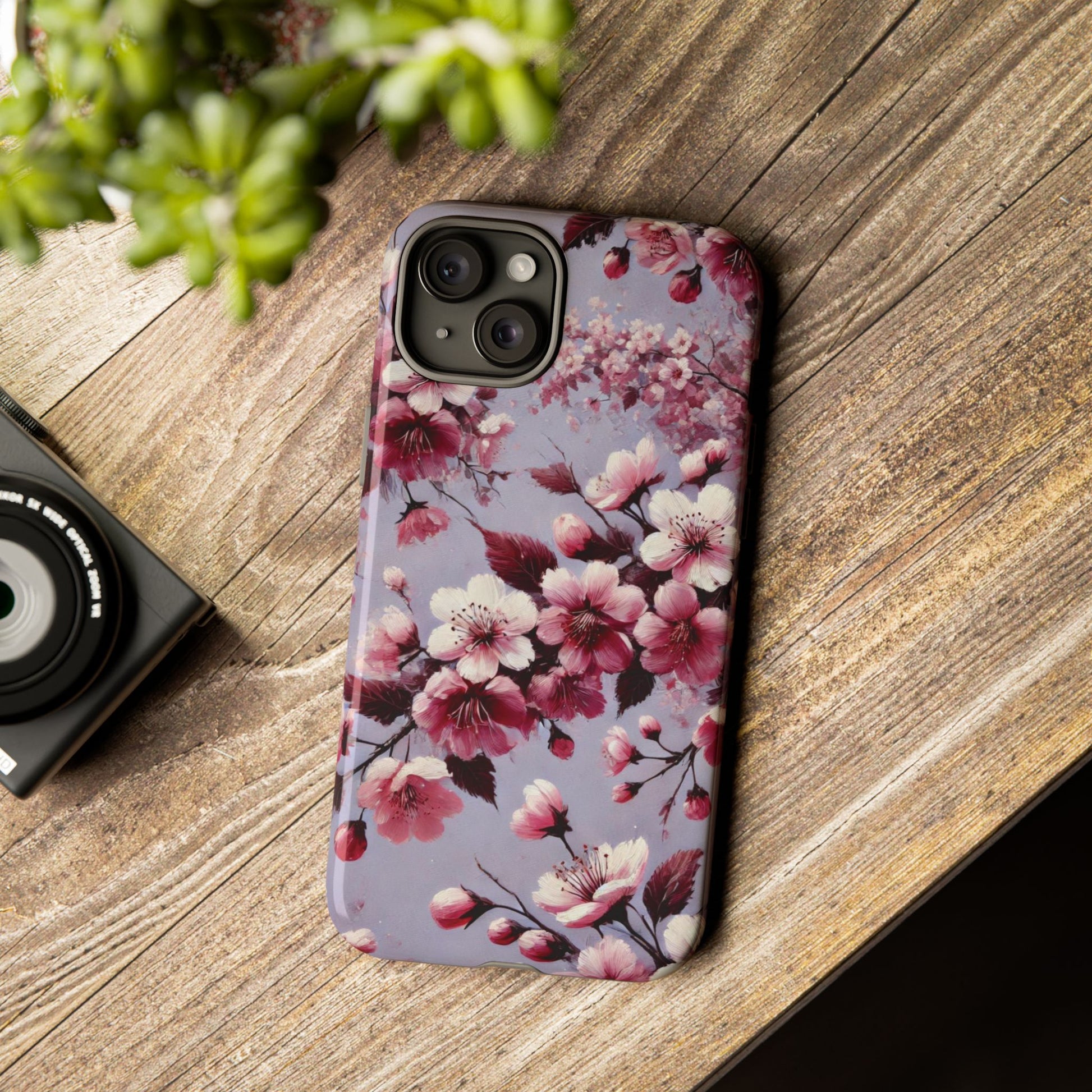 Lavender Floral Fall Phone Case for iPhone 16 pro15 14 13 12  21 23 Samsung, and Pixel | Stylish Protective Cover Gift for Her Perfect for Floral Lover - MRSBYVALLE