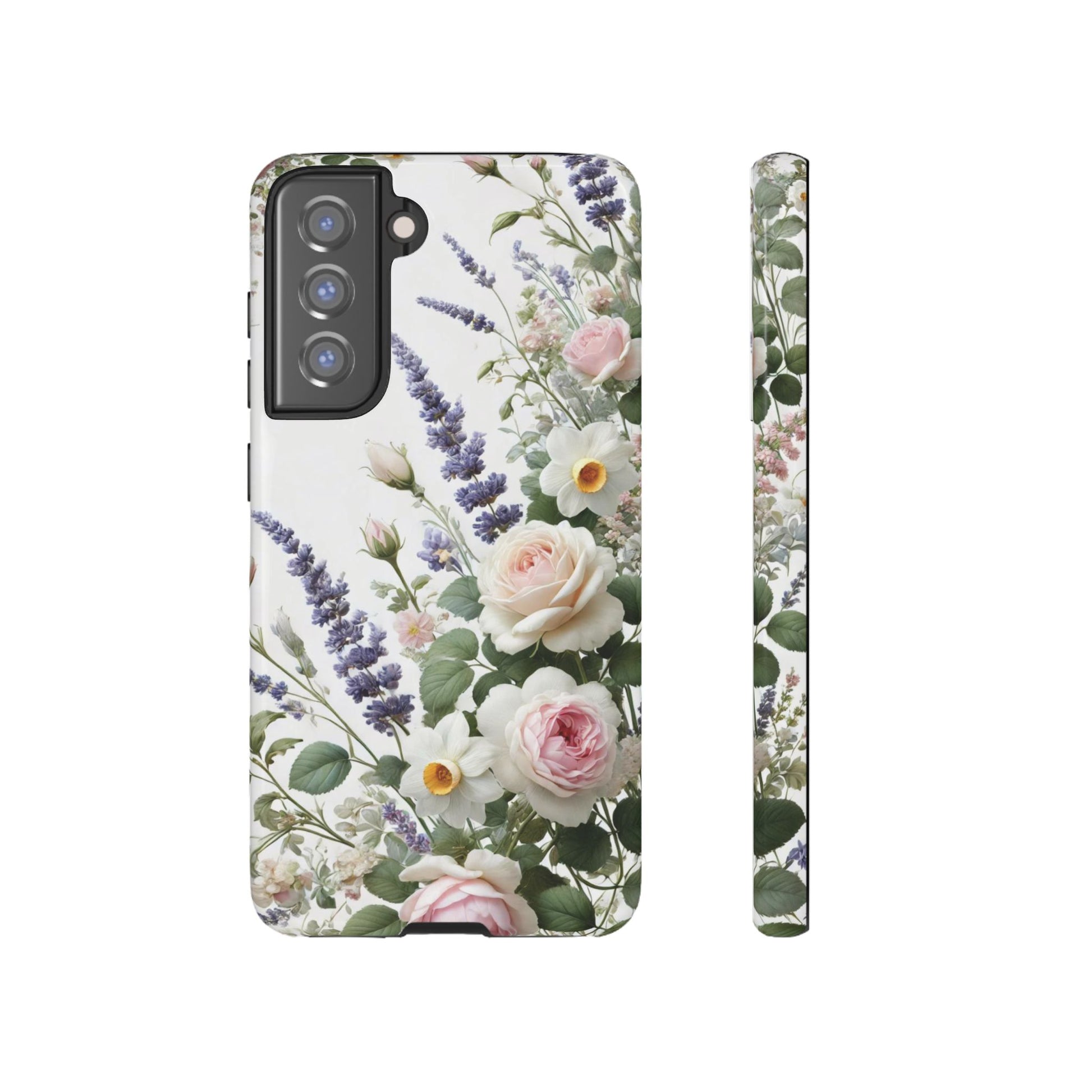 Boho Floral Fall Phone Case for iPhone 17,16  21 23 Samsung, and Pixel | Stylish Protective Cover Gift for Her Perfect for Floral Lover