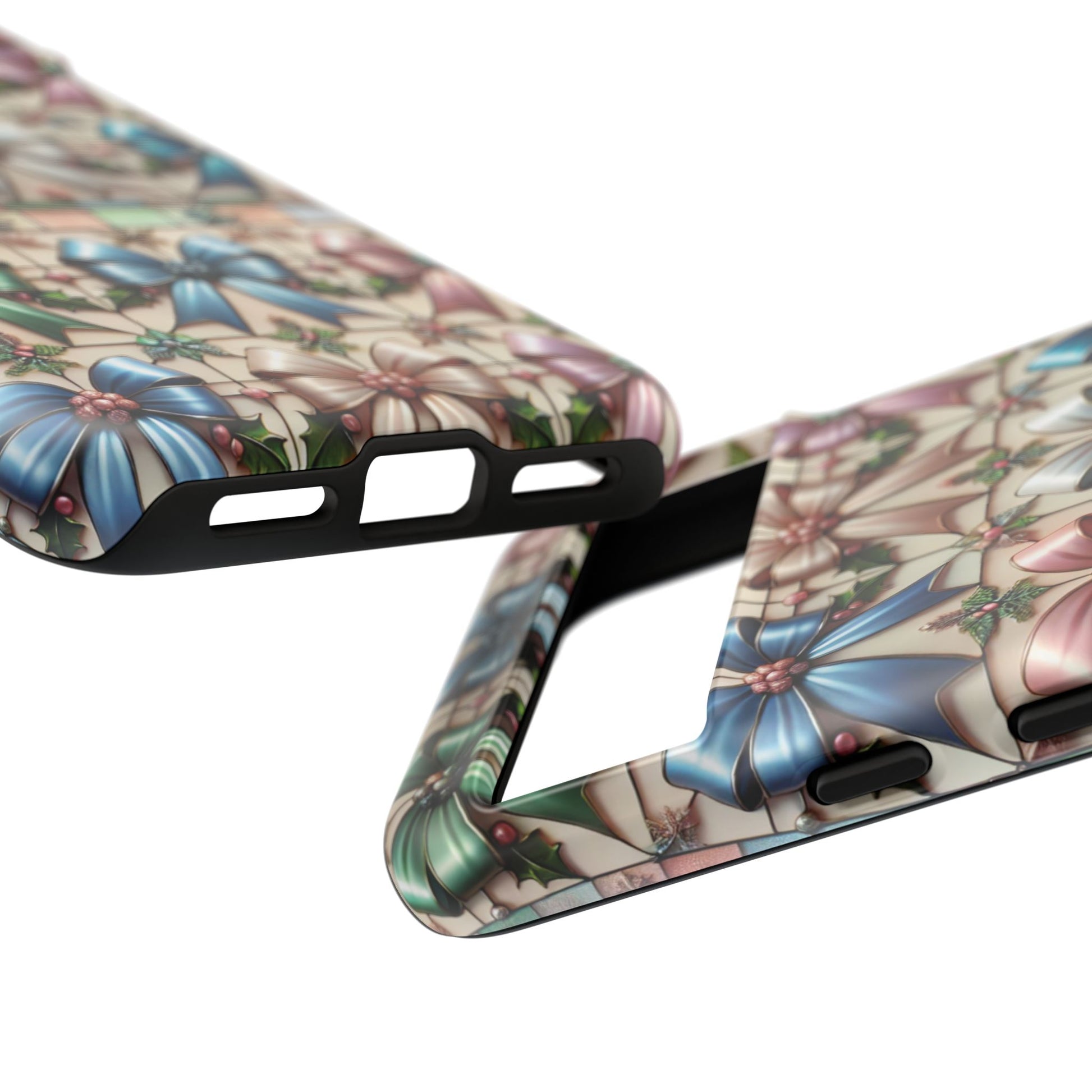 Coquette Bows Pastel Phone Case for iPhone 17 ,  15 14 13 12  21 23 Samsung, and Pixel | Stylish Protective Cover Gift for Her Perfect for Floral Lover
