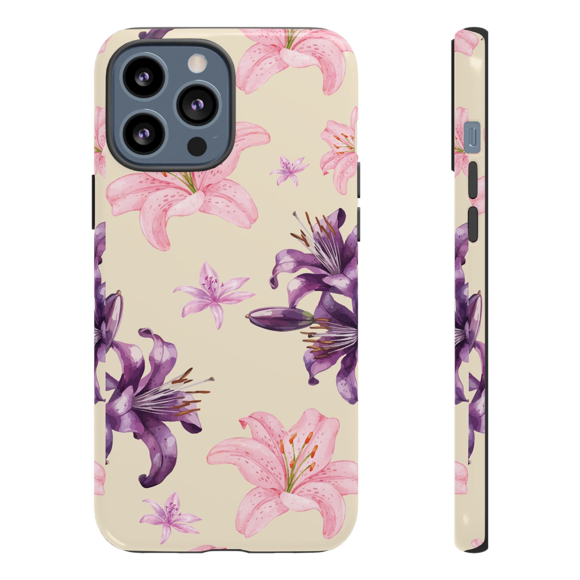Blooming Tiger Lily Phone Case - Compatible with iPhone, Samsung, and Pixel | Stylish Protective Cover Gift for Her Perfect for Floral Lover