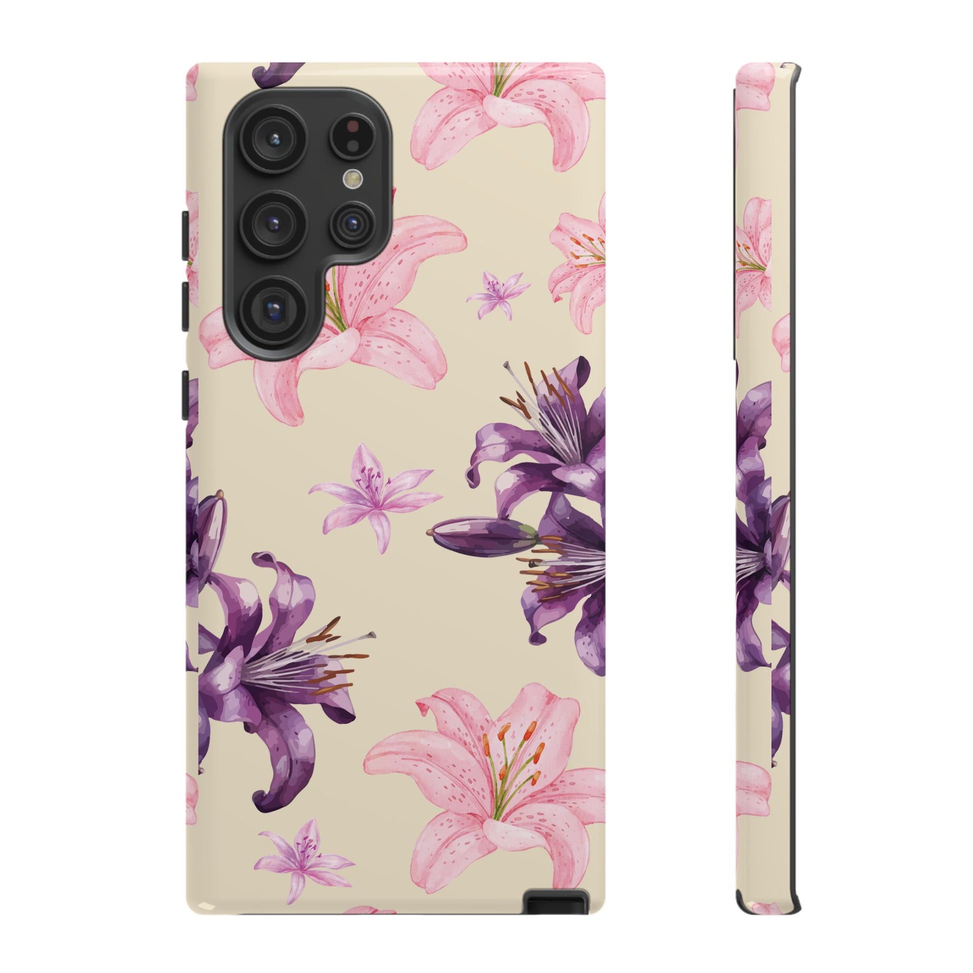 Blooming Tiger Lily Phone Case - Compatible with iPhone, Samsung, and Pixel | Stylish Protective Cover Gift for Her Perfect for Floral Lover