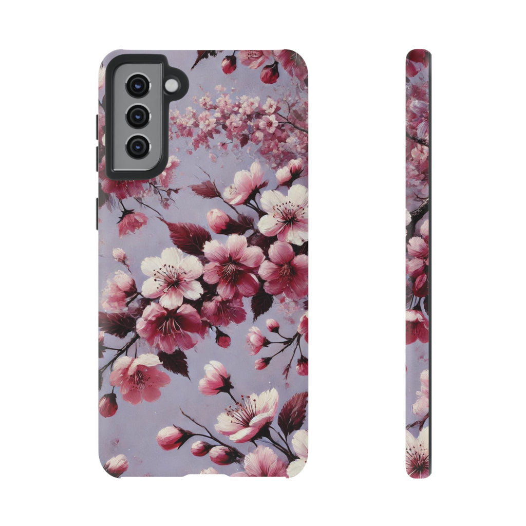 Lavender Floral Phone Case | Fall-Inspired Protective Cover for iPhone, Samsung & Pixel – Perfect Gift for Her