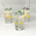 Verre à pinte, Colombe avec fleurs pastel en illusion 3D - Motif floral, Décor de cuisine, Cadeau de pendaison de crémaillère, Articles de bar, Verrerie, Accessoires de maison