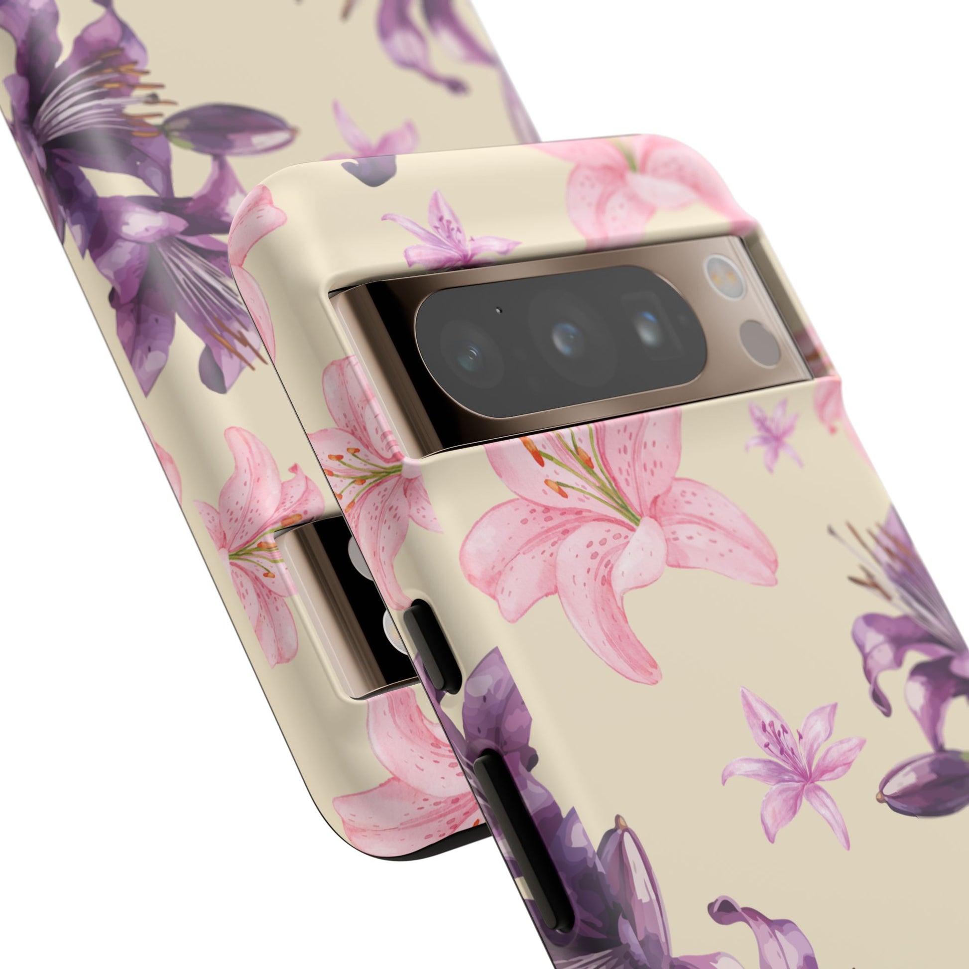 Blooming Tiger Lily Phone Case - Compatible with iPhone, Samsung, and Pixel | Stylish Protective Cover Gift for Her Perfect for Floral Lover