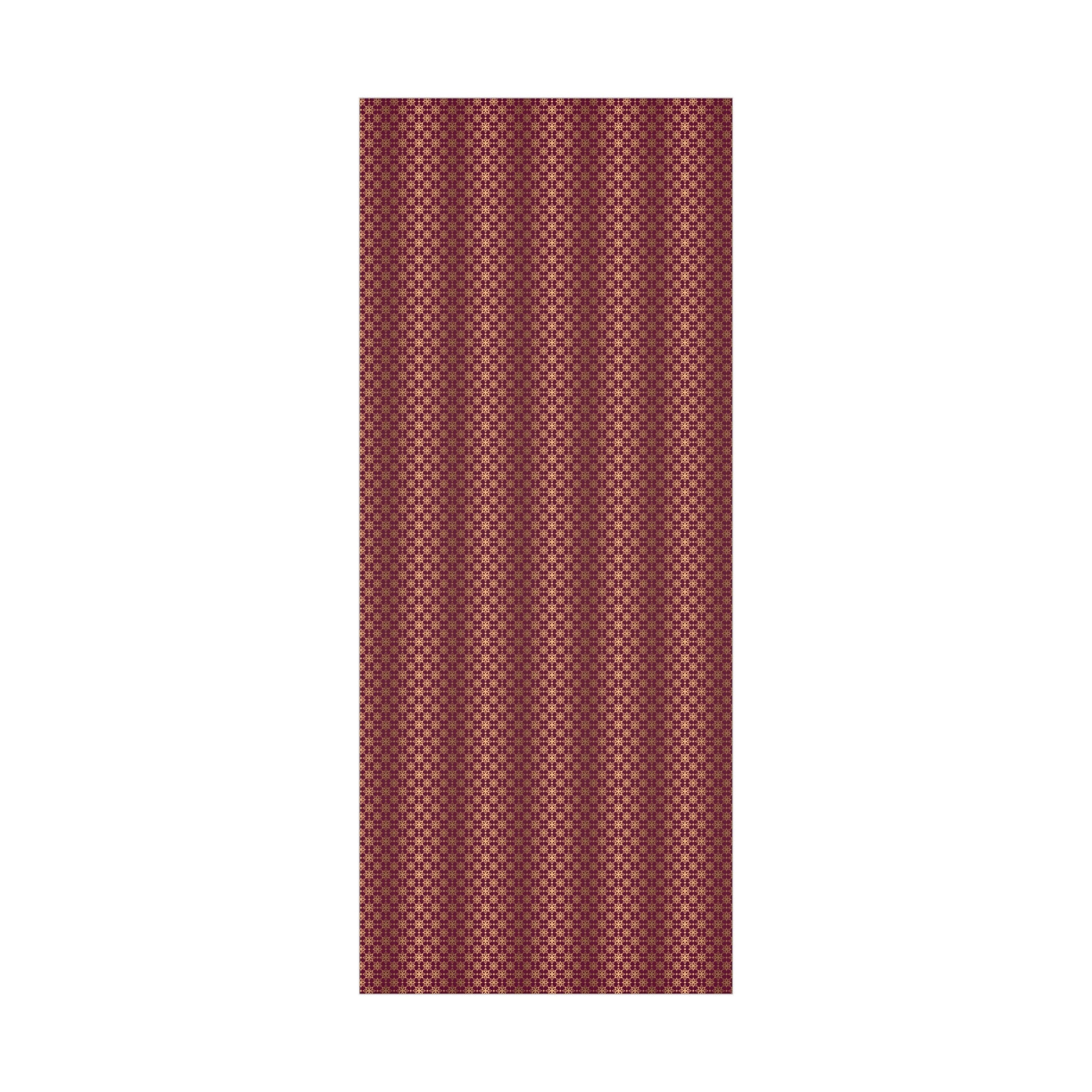 Elegant Luxuries Burgundy Wrapping Paper with Gold Accents Perfect for Christmas Gifts, Weddings, & Special Occasions Premium Quality Gift Wrap for Luxurious Presentation - MRSBYVALLE