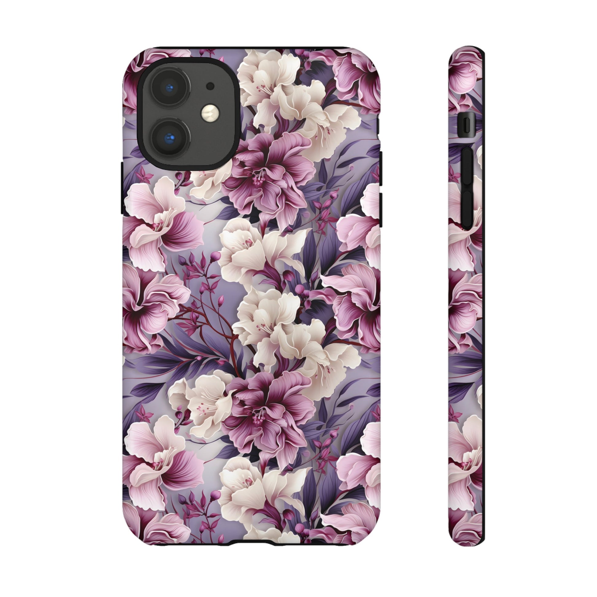Lavender Flowers Protective Phone Case Gift for Her Phone 15, Samsung iPhone Samsung Gift for Her Case iPhone 15, Samsung