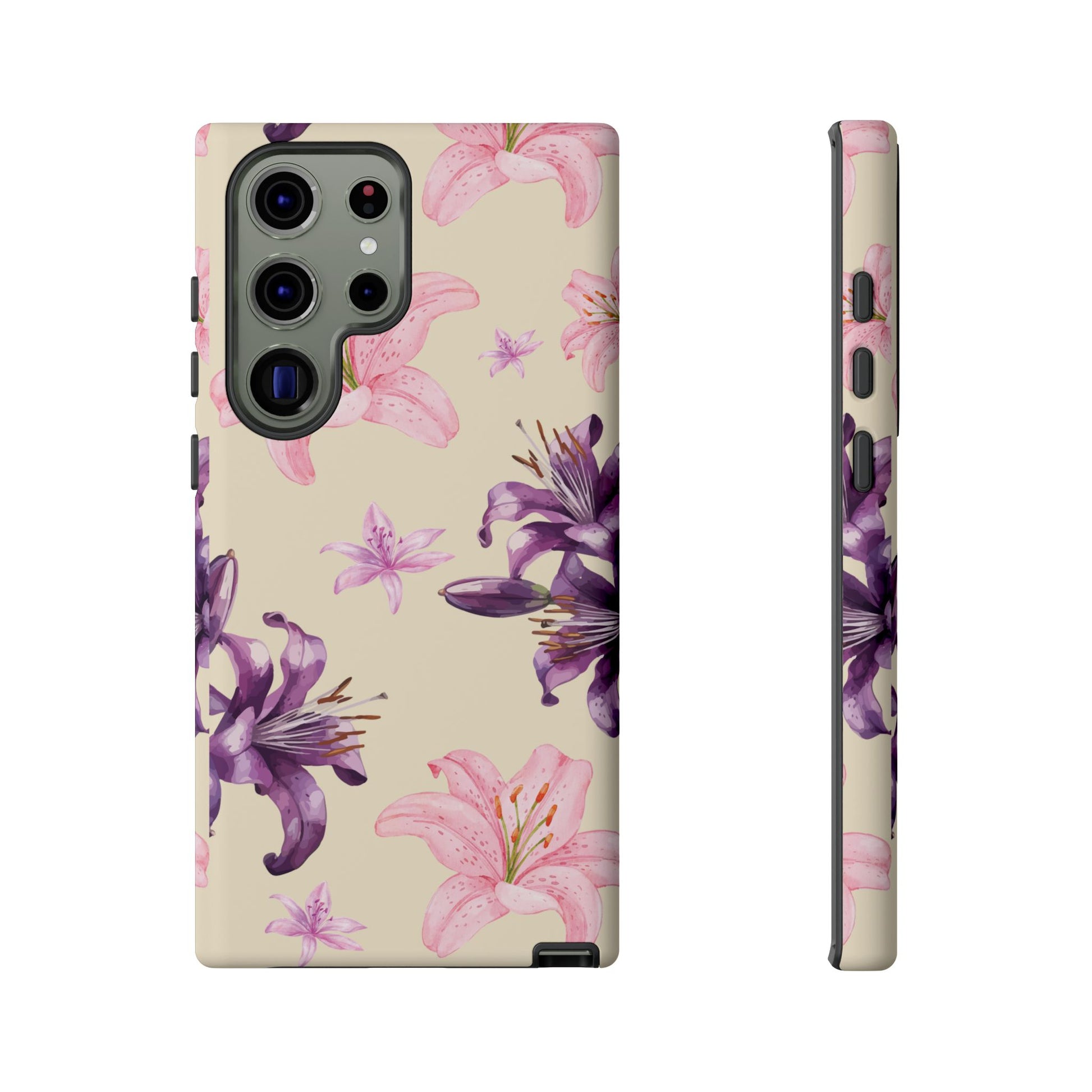 Blooming Tiger Lily Phone Case - Compatible with iPhone, Samsung, and Pixel | Stylish Protective Cover Gift for Her Perfect for Floral Lover