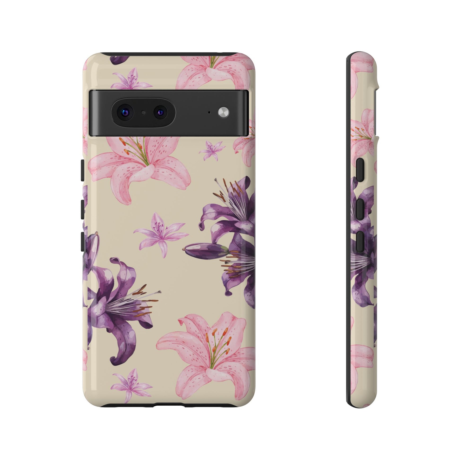 Blooming Tiger Lily Phone Case - Compatible with iPhone, Samsung, and Pixel | Stylish Protective Cover Gift for Her Perfect for Floral Lover