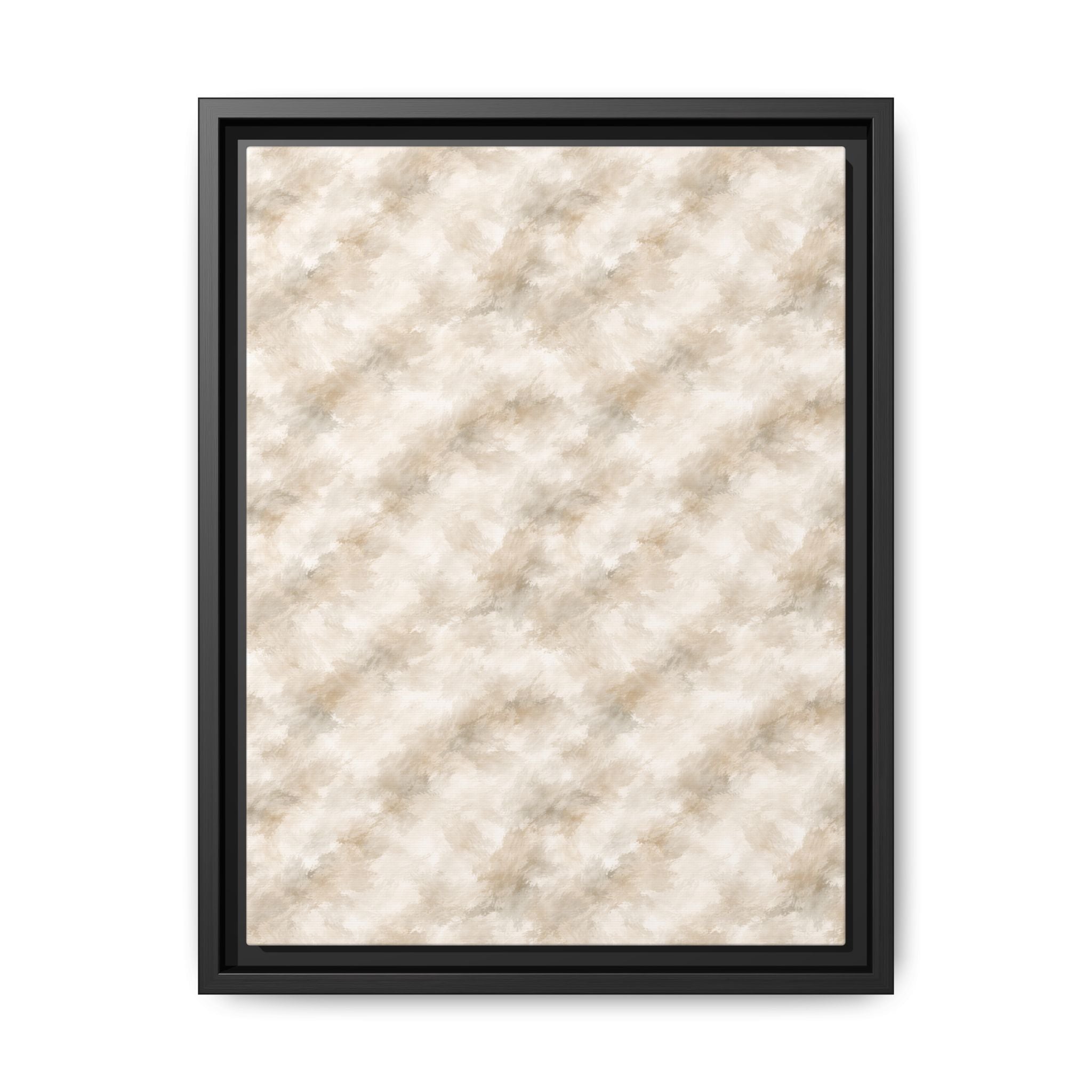 Framed Matte Canvas — Atelier Collection Elegant Wall Art