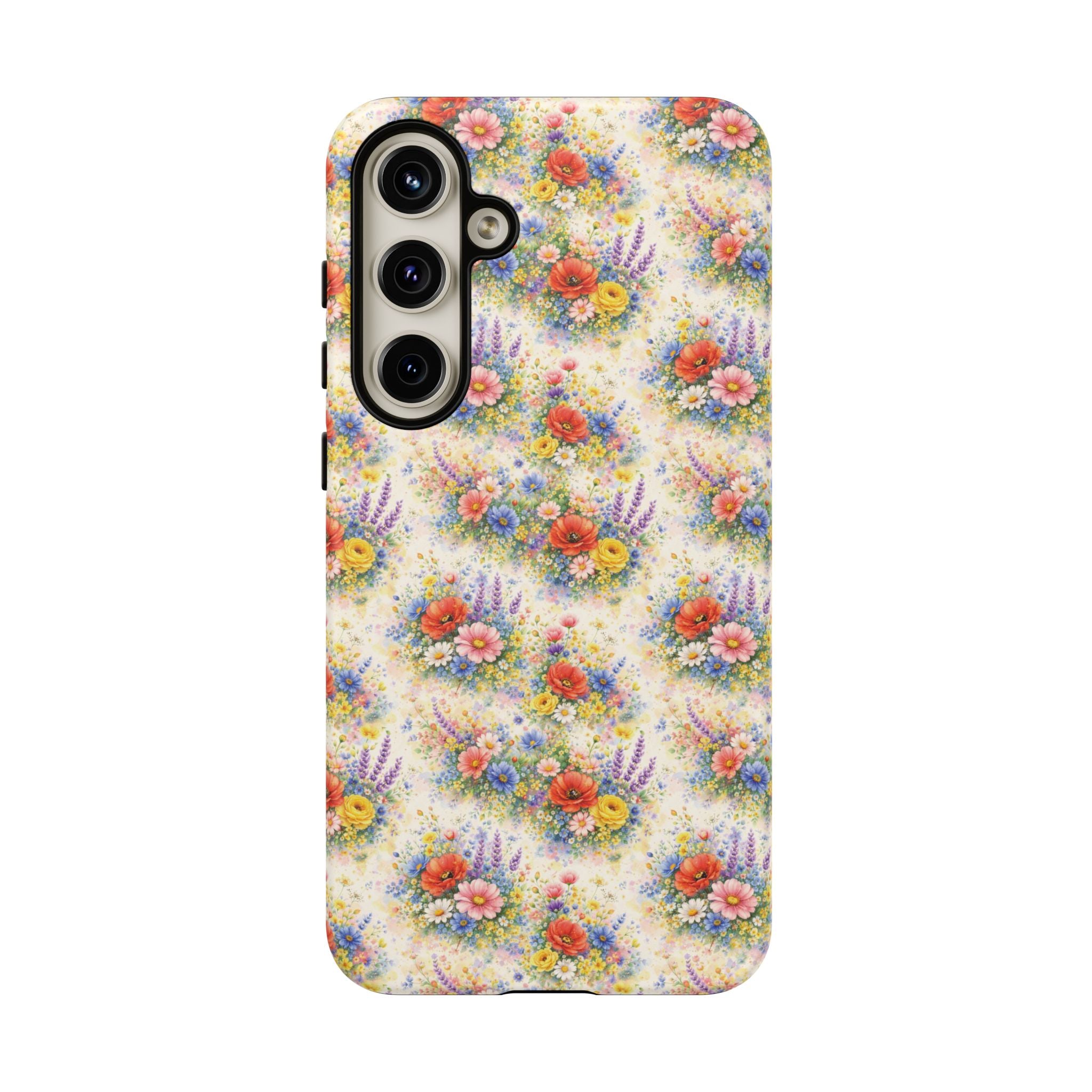 Watercolor Wildflowers Phone Case — Tough Cases
