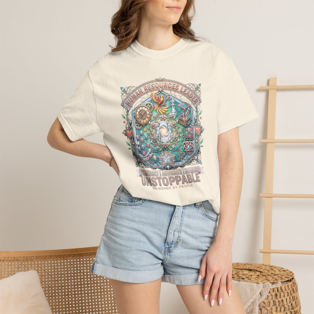 Human Resources Leader Inspirational Graphic T-Shirt  Motivational Nature Tee