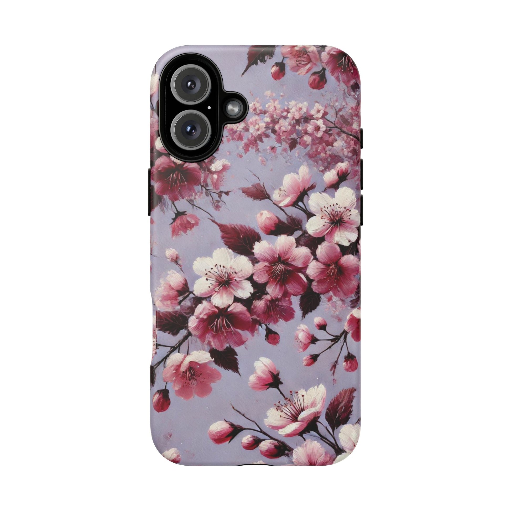 Lavender Floral Fall Phone Case for iPhone 16 pro15 14 13 12  21 23 Samsung, and Pixel | Stylish Protective Cover Gift for Her Perfect for Floral Lover