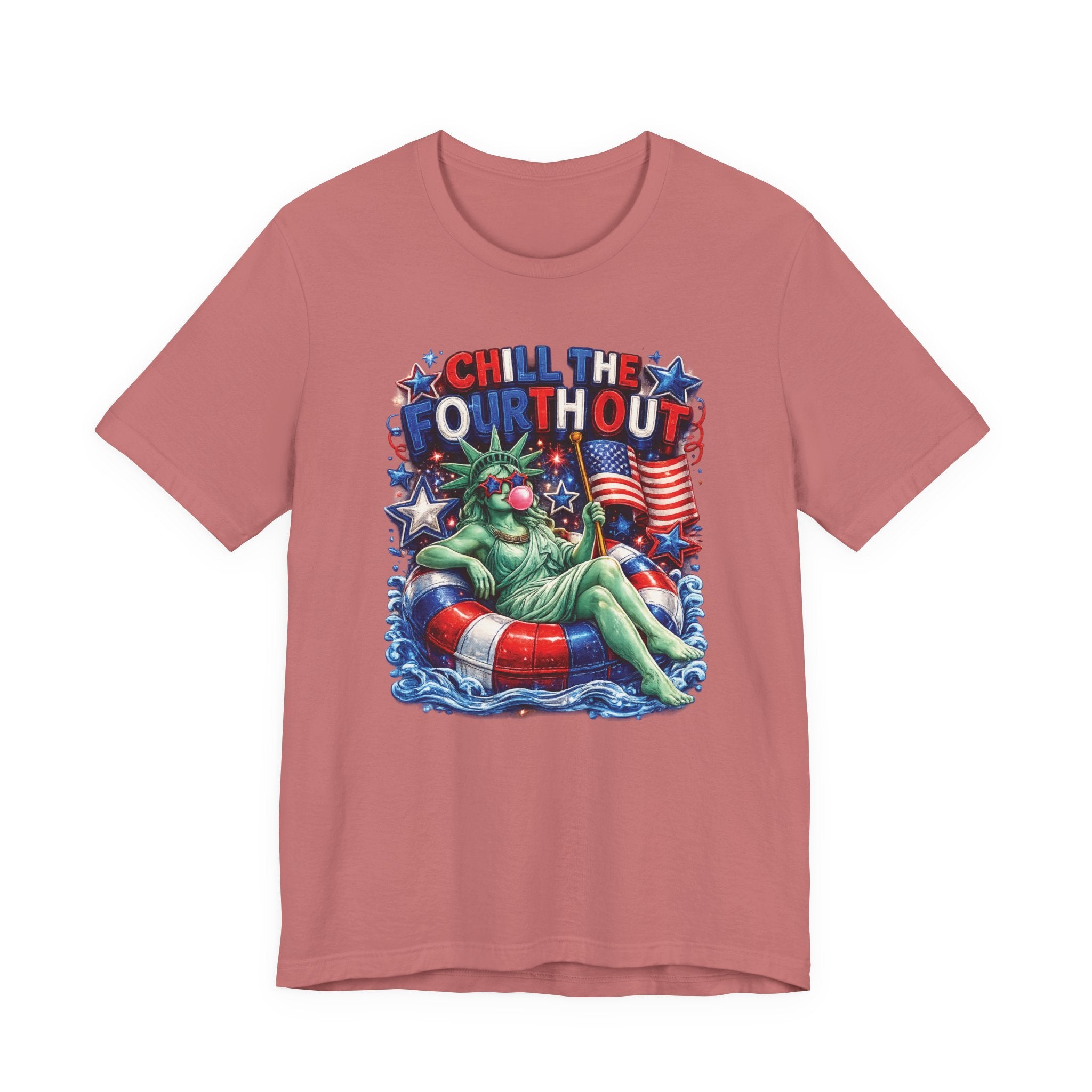 T-shirt amusant CHILL the Fourth UP – T-shirt patriotique pour le 4 juillet
