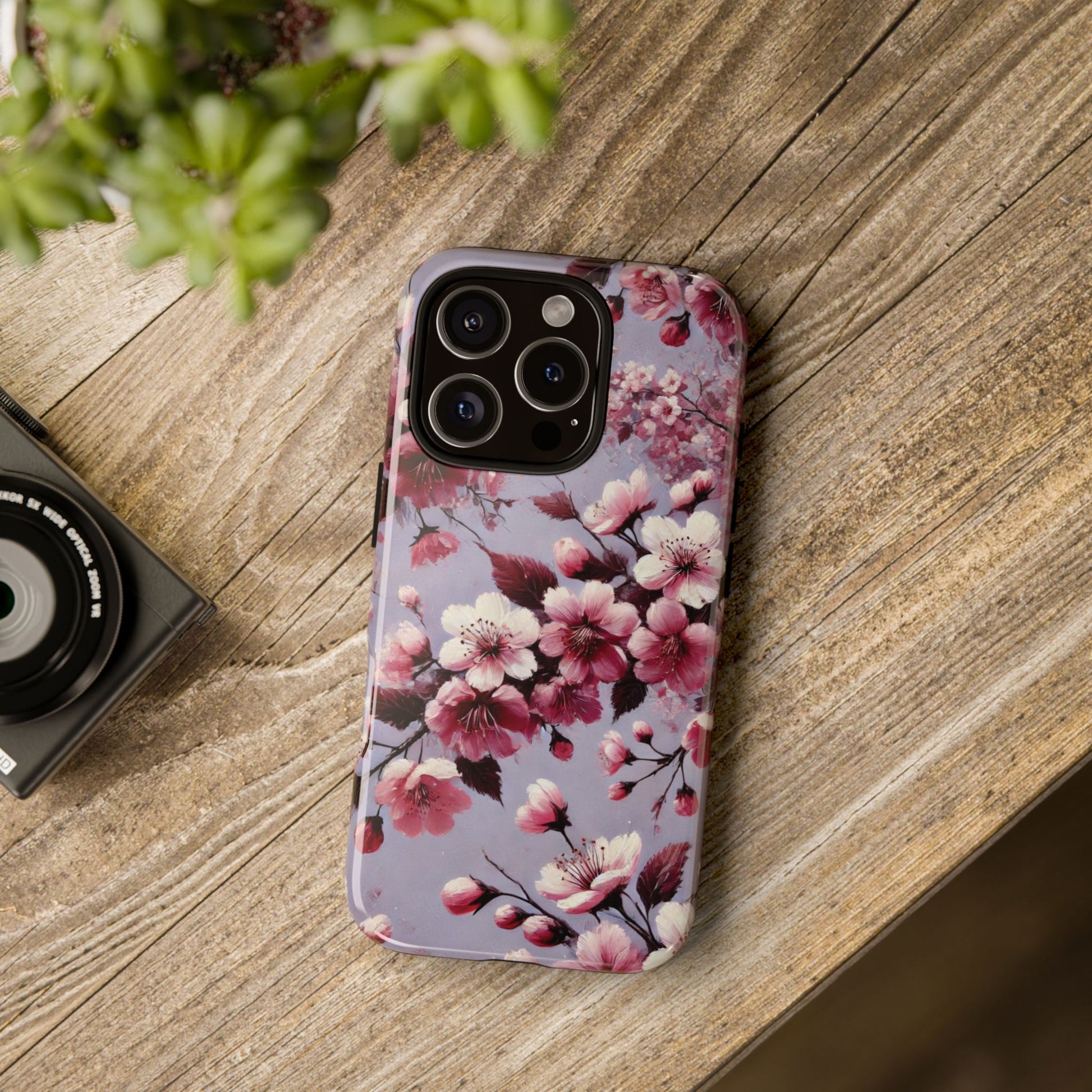 Lavender Floral Fall Phone Case for iPhone 16 pro15 14 13 12  21 23 Samsung, and Pixel | Stylish Protective Cover Gift for Her Perfect for Floral Lover - MRSBYVALLE