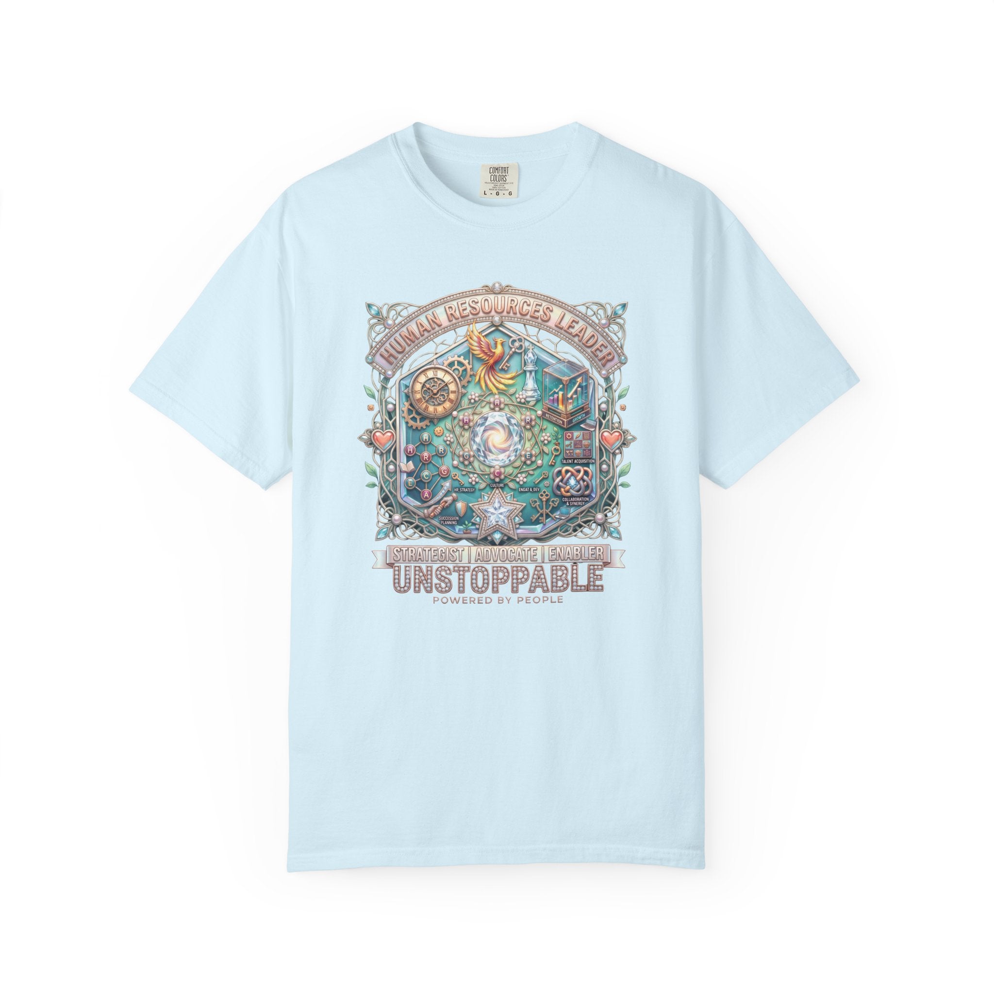 Human Resources Leader Inspirational Graphic T-Shirt  Motivational Nature Tee