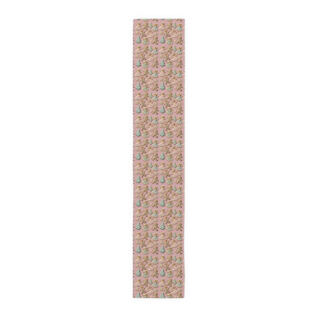 Gingerbread Cookies Holiday Table Runner