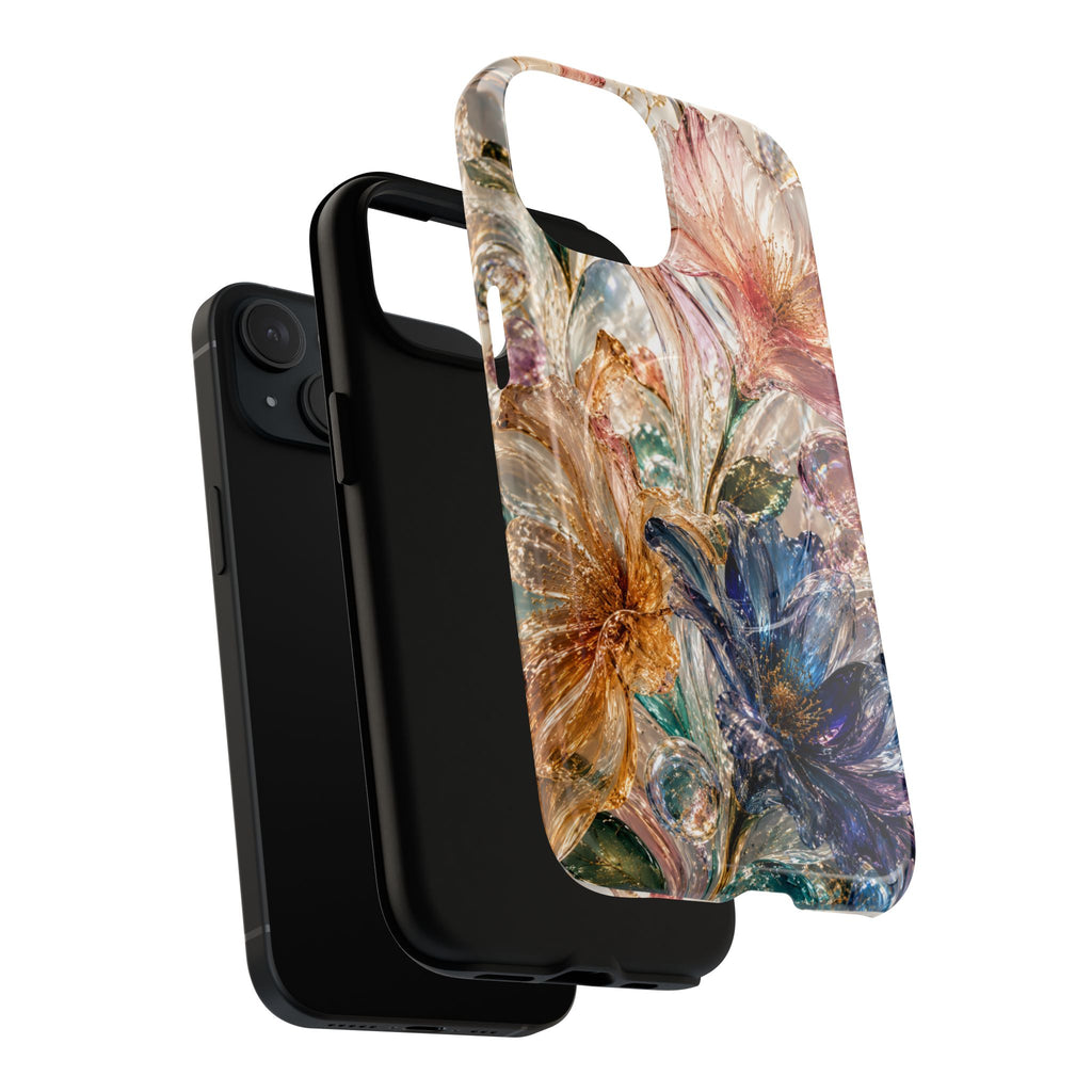 Watercolor Floral Artwork phone case | Tough Magnetic Cases