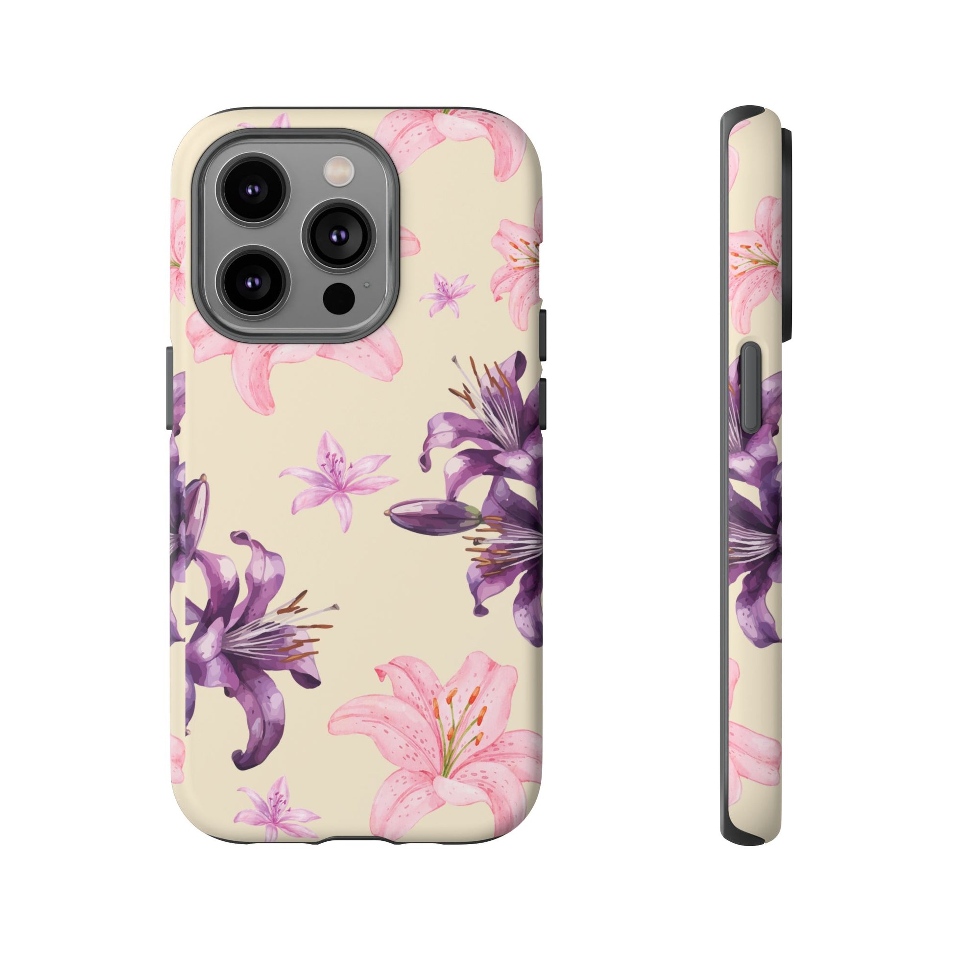 Blooming Tiger Lily Phone Case - Compatible with iPhone, Samsung, and Pixel | Stylish Protective Cover Gift for Her Perfect for Floral Lover