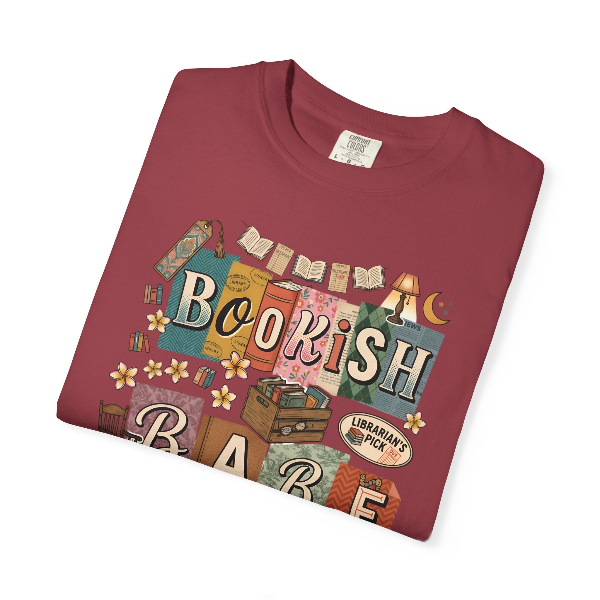 Bookish Babe Reader T-Shirt — Book Lover Tee for Teachers & Avid Readers