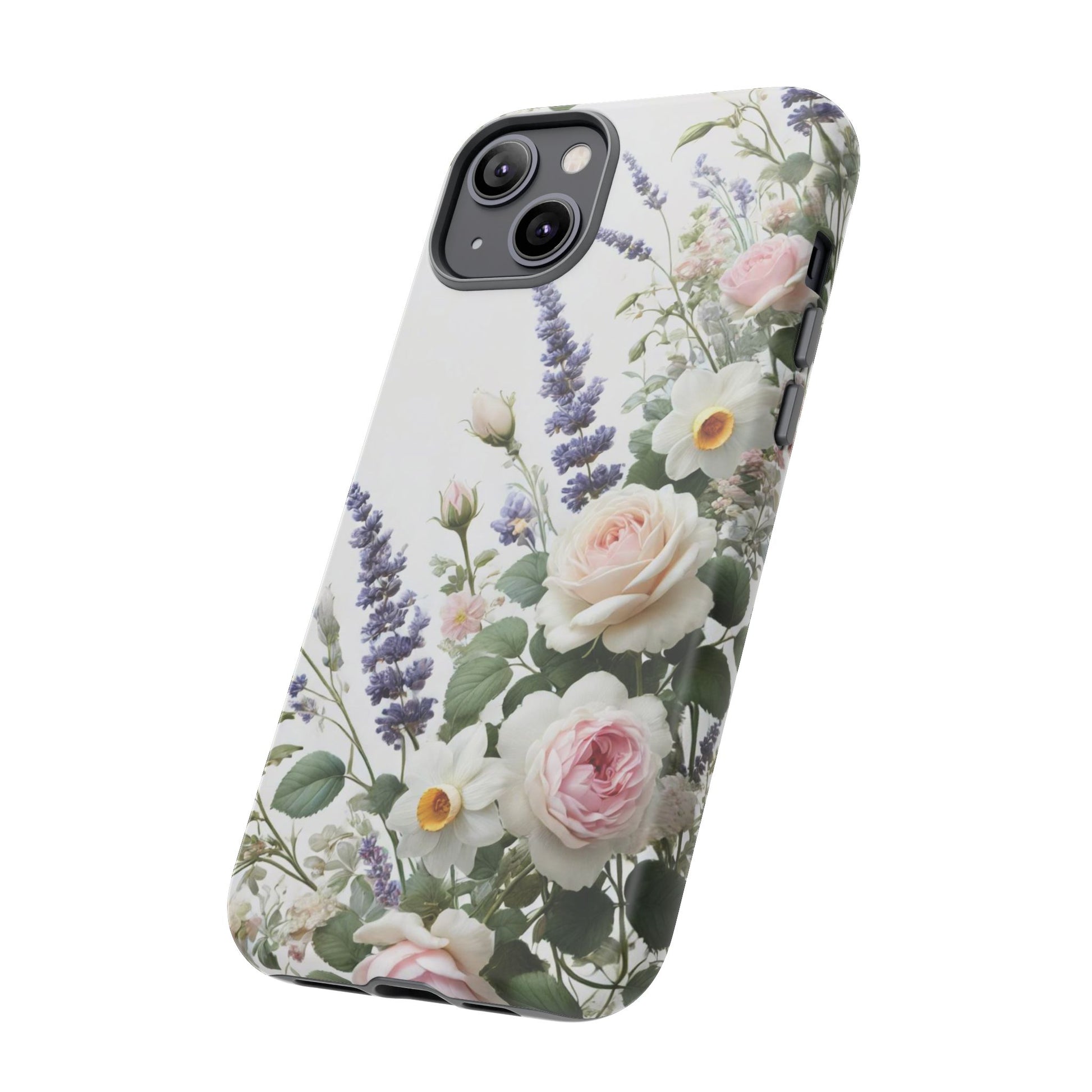 Boho Floral Fall Phone Case for iPhone 17,16  21 23 Samsung, and Pixel | Stylish Protective Cover Gift for Her Perfect for Floral Lover