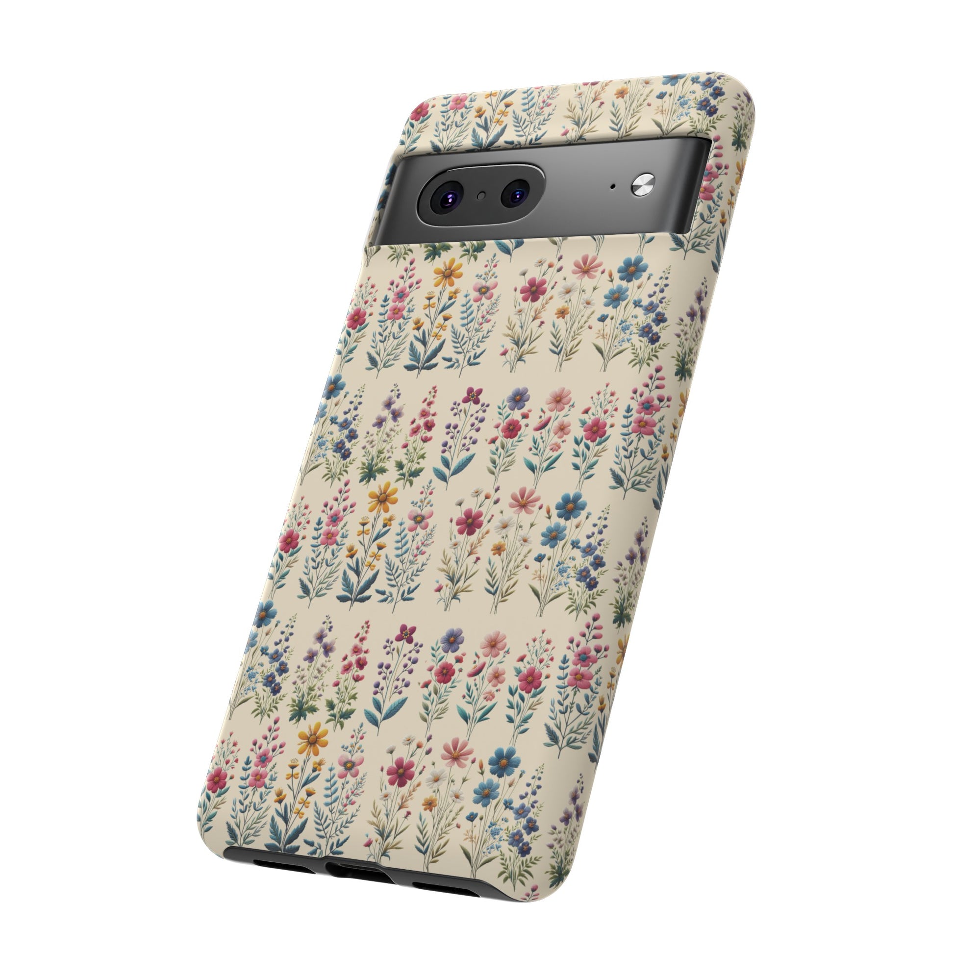 Best Beautiful Wildflower Phone Case Floral Design for iPhone, Galaxy, and Google Durable Protection Gift for Her Case iPhone 15, Samsung iPhone Gift for Her