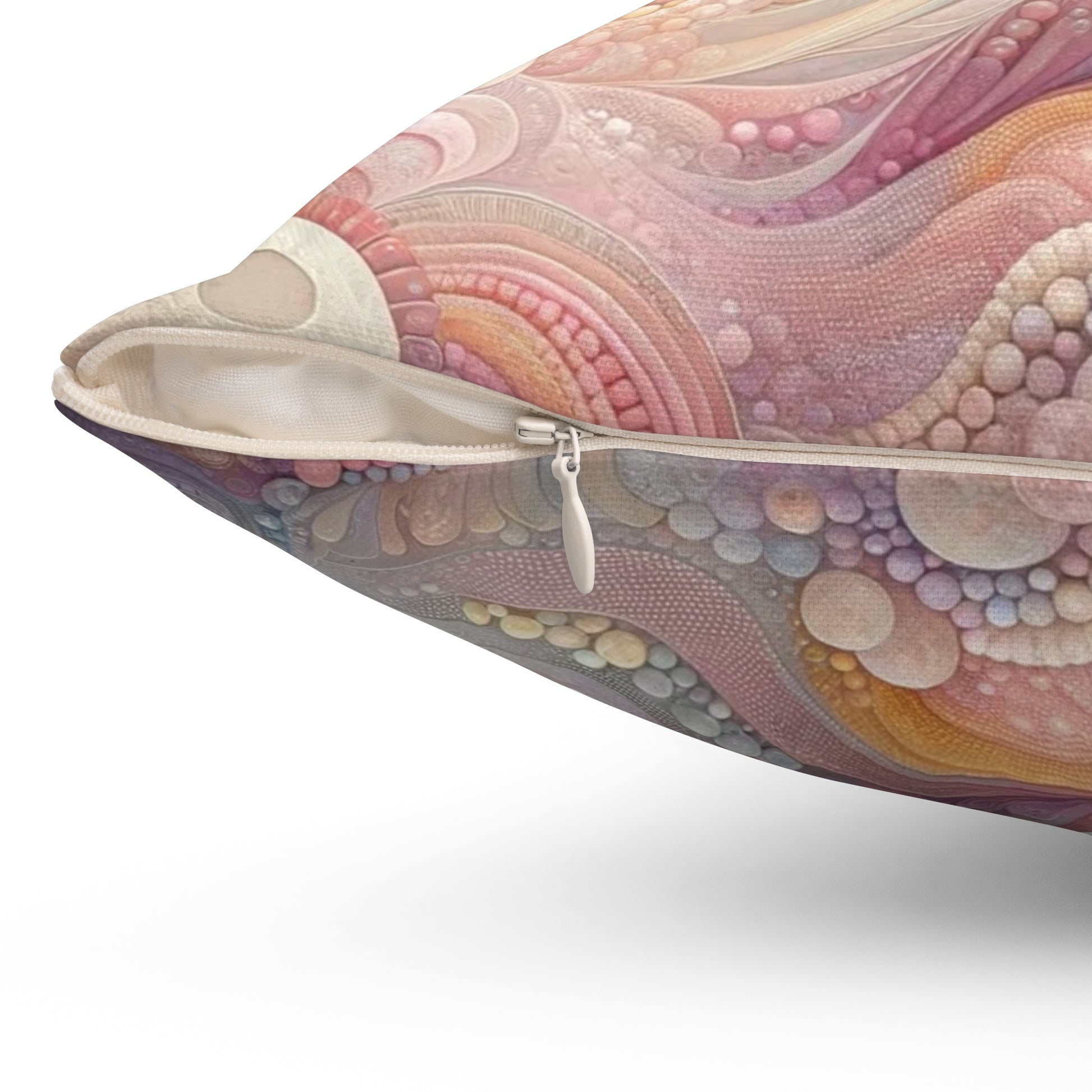 Pink Abstract Nautical Decorative Pillow Home Accents Mother's Day Gift Luxurious Home Living Room Comfort for Bedroom or Housewarming Gift New House, Bridal Shower Gift.