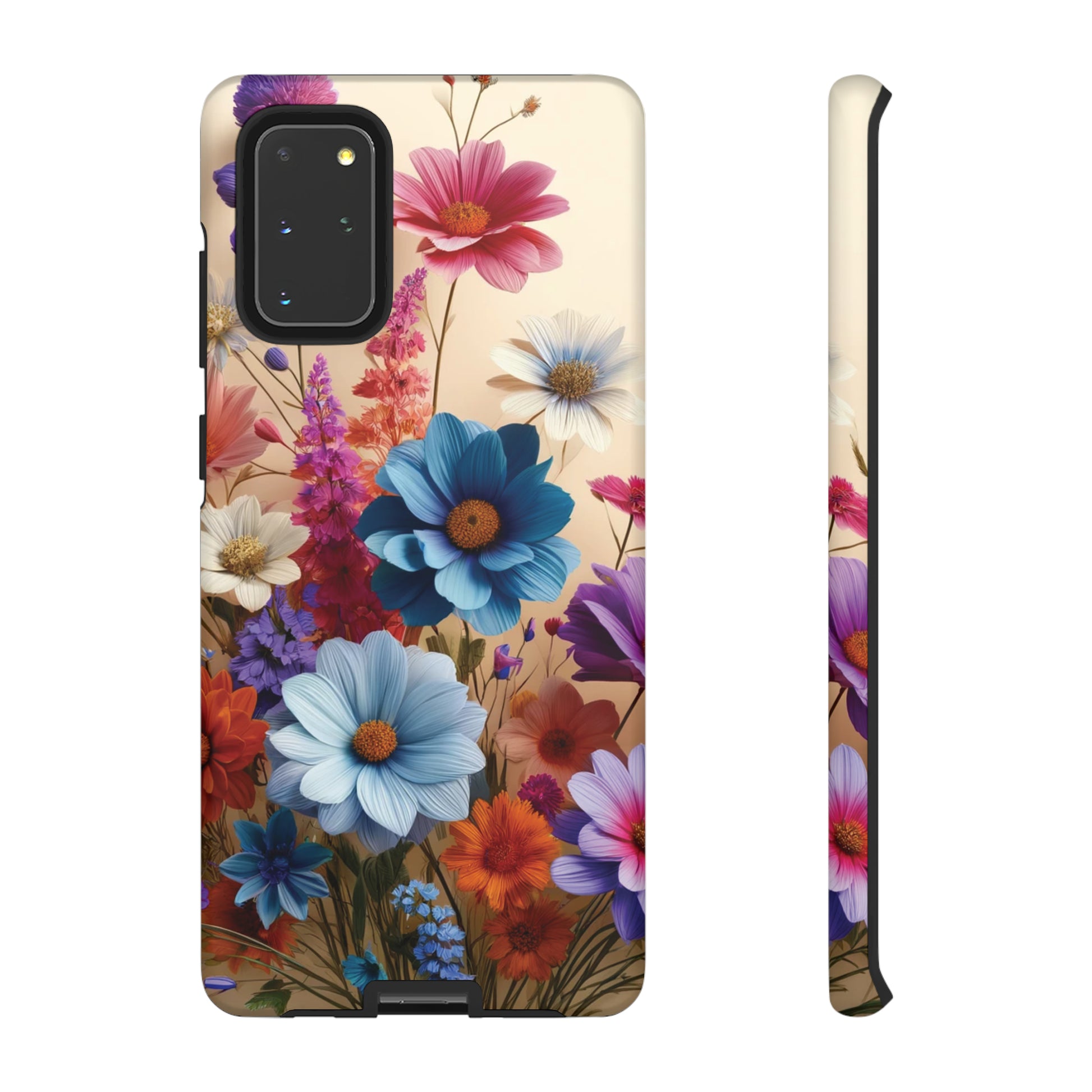 Best Phone Case Floral 3D Illusion Luxury Tough Case Floral Elegant Durable Stylish for Modern Devices iPhone 15, Samsung iPhone Samsung Accessory Gift for Her.